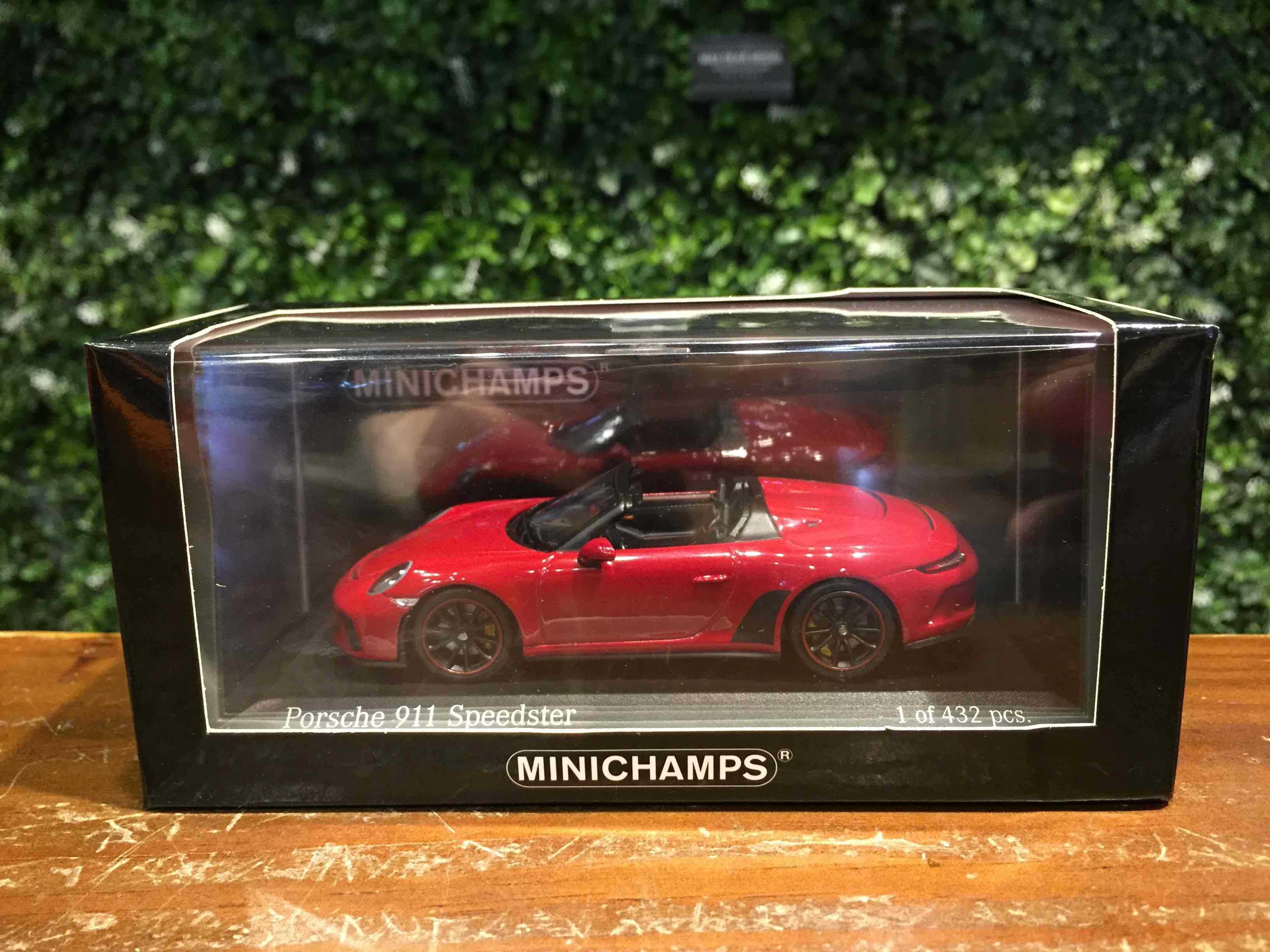 1/43 Minichamps Porsche 911 (991) Speedster 410061131【MGM】