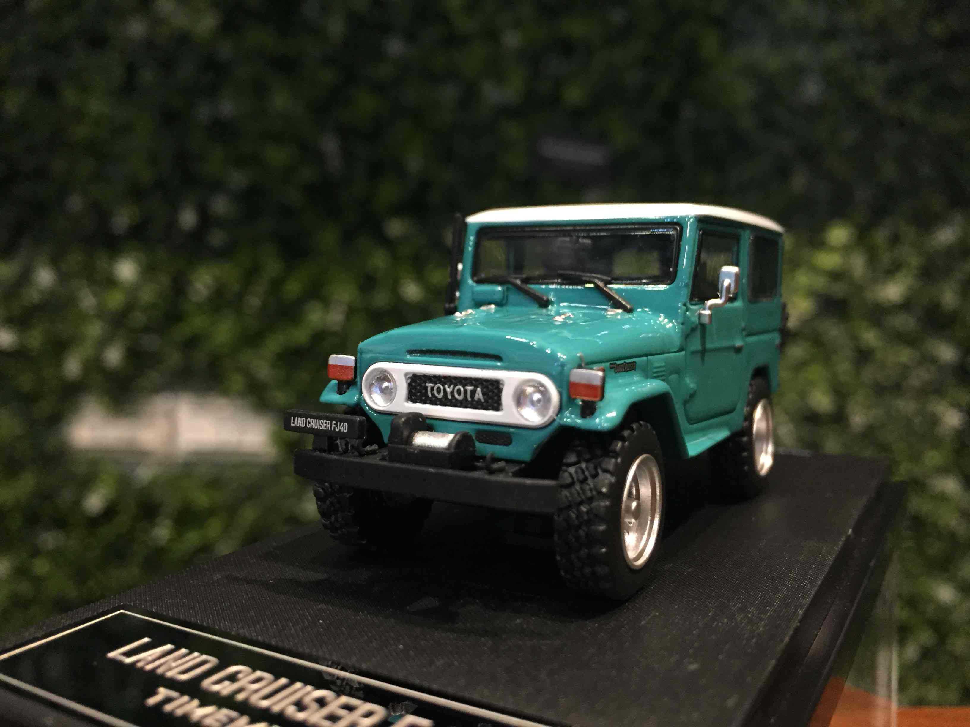 1/64 TimeModel Toyota Land Cruiser FJ40 Green TM645202【MGM】