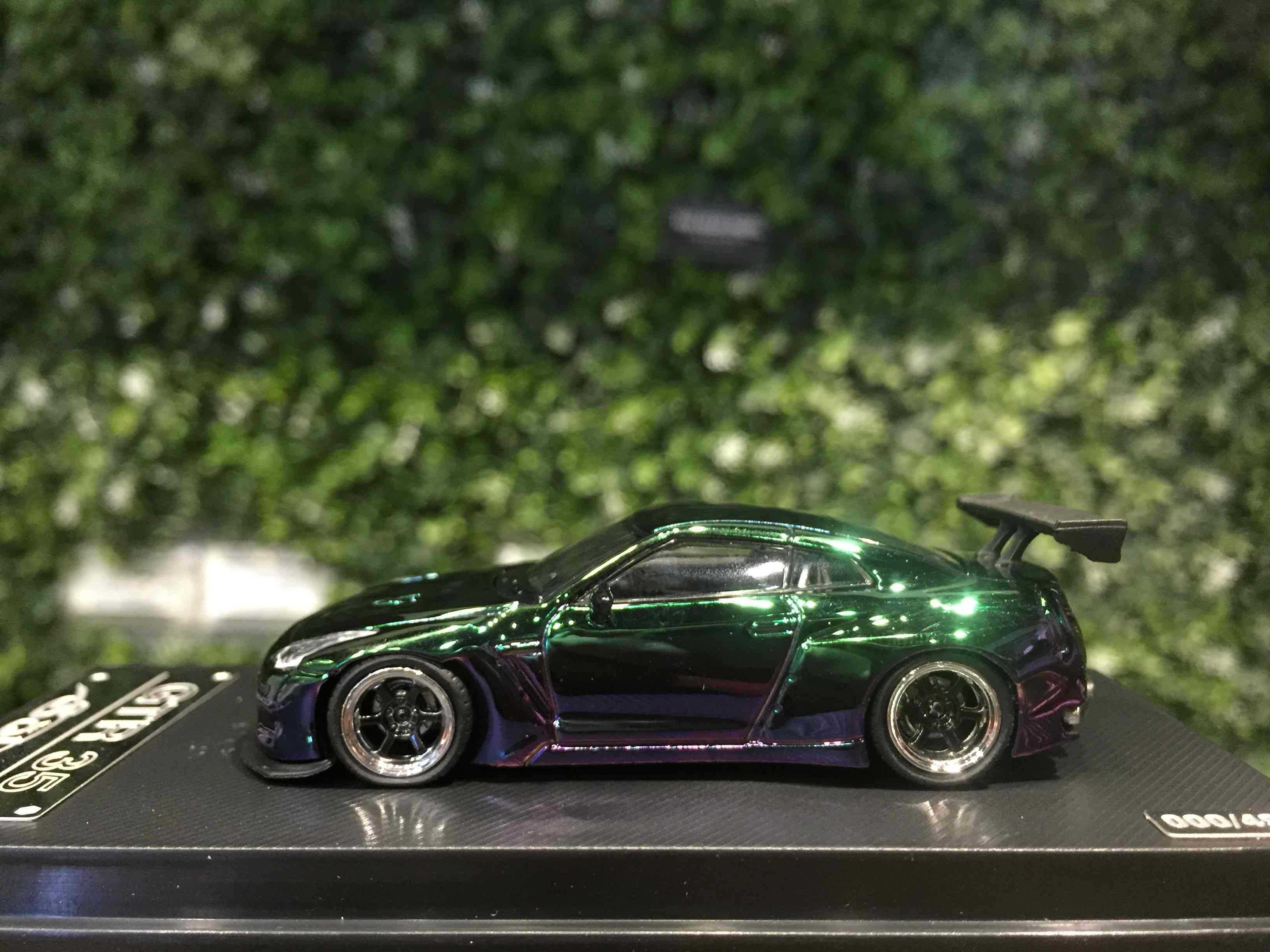 1/64 Solo Pandem Nissan GT-R (R35) Chrome Purple【MGM】