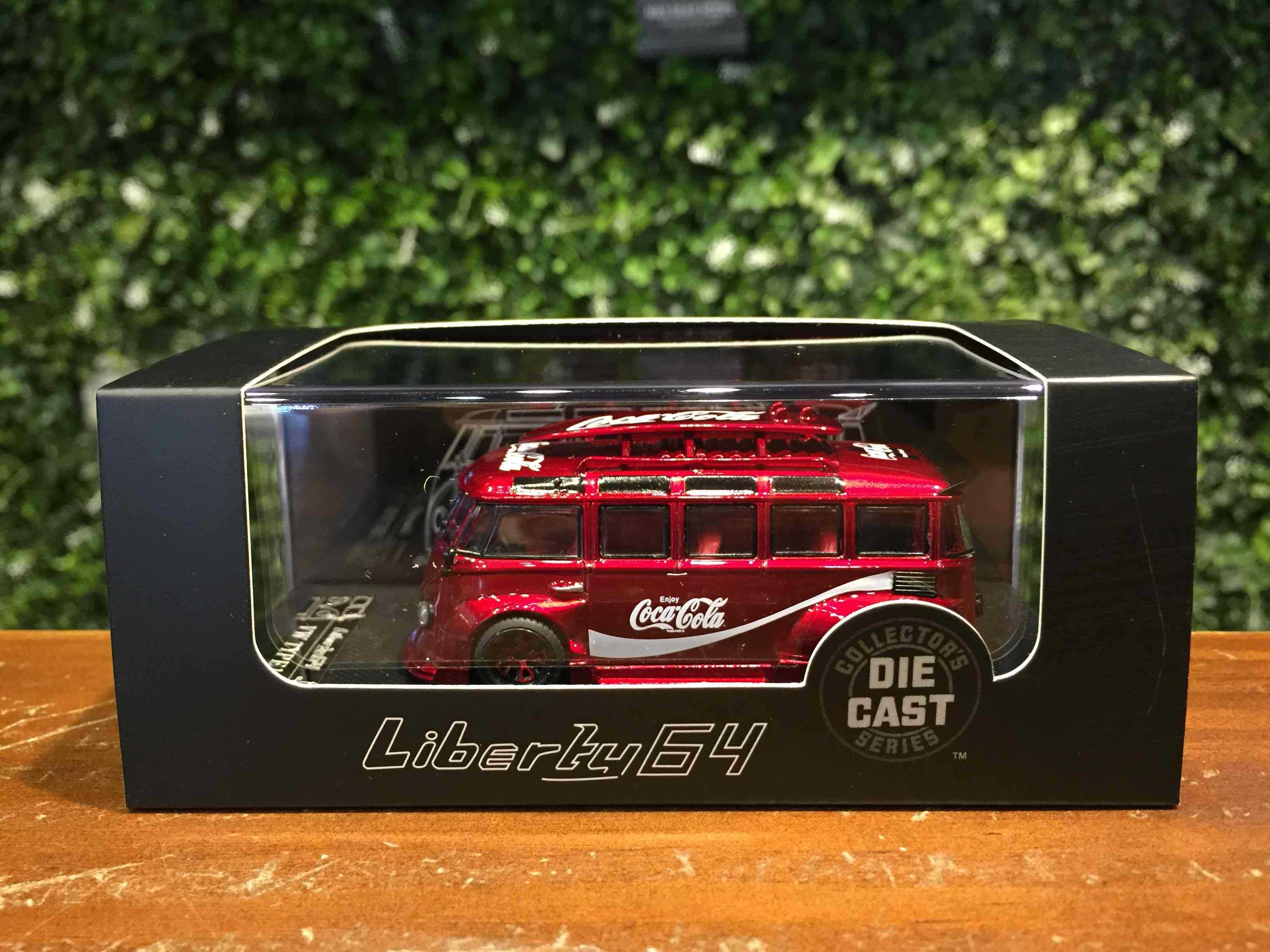 1/64 Liberty Volkswagen VW T1 Kombi CocaCola【MGM】 - Max Gear