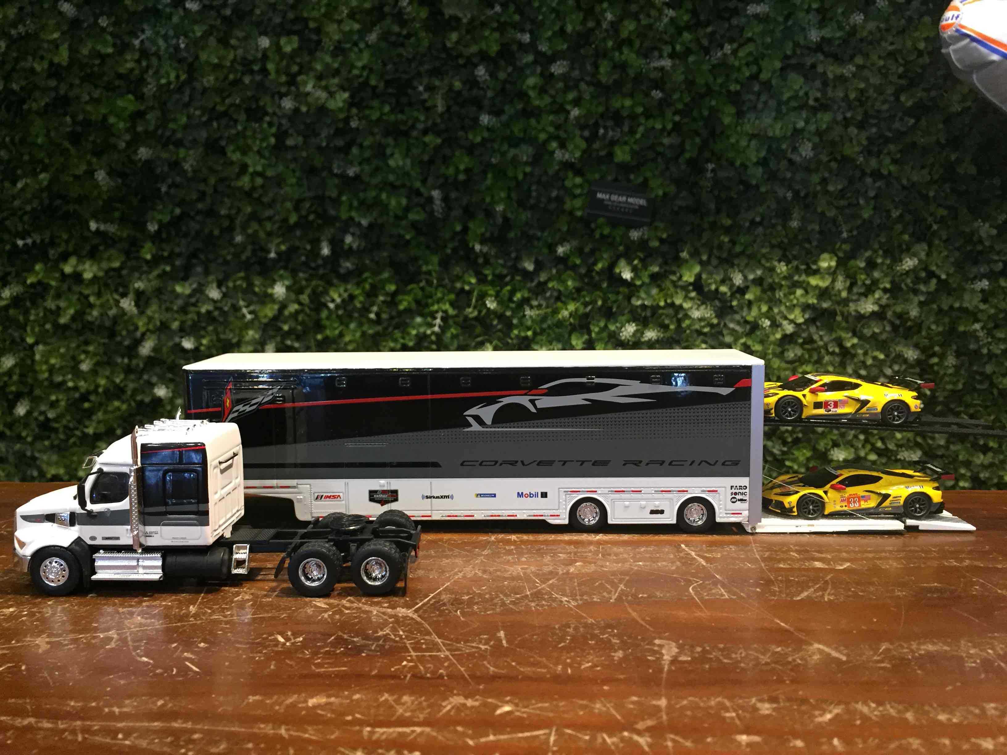 1/64 MiniGT Corvette C8.R Racing Transporter MGTS0009【MGM】