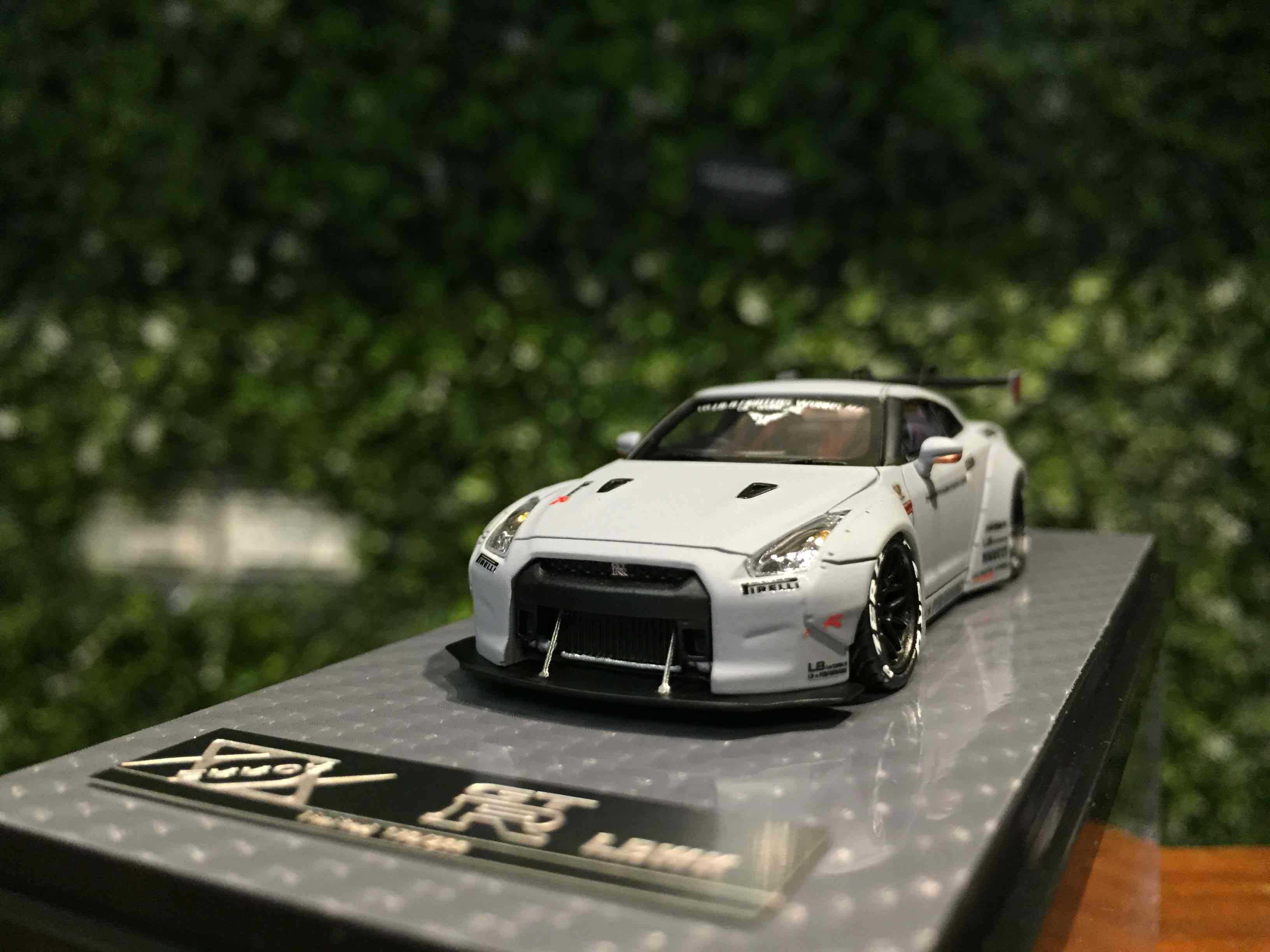 1/64 YM-Model LBWK Nissan GT-R (R35) Fighter Grey【MGM】 - Max Gear Model ...