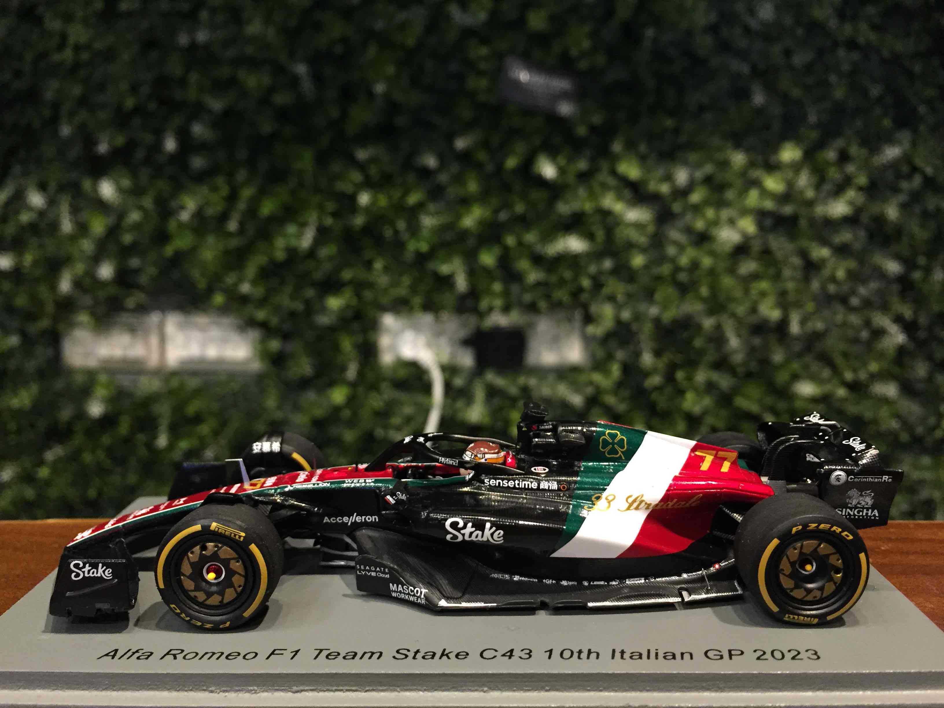 1/43 Spark Alfa Romeo C43 Valtteri Bottas GP 2023 S8932【MGM】