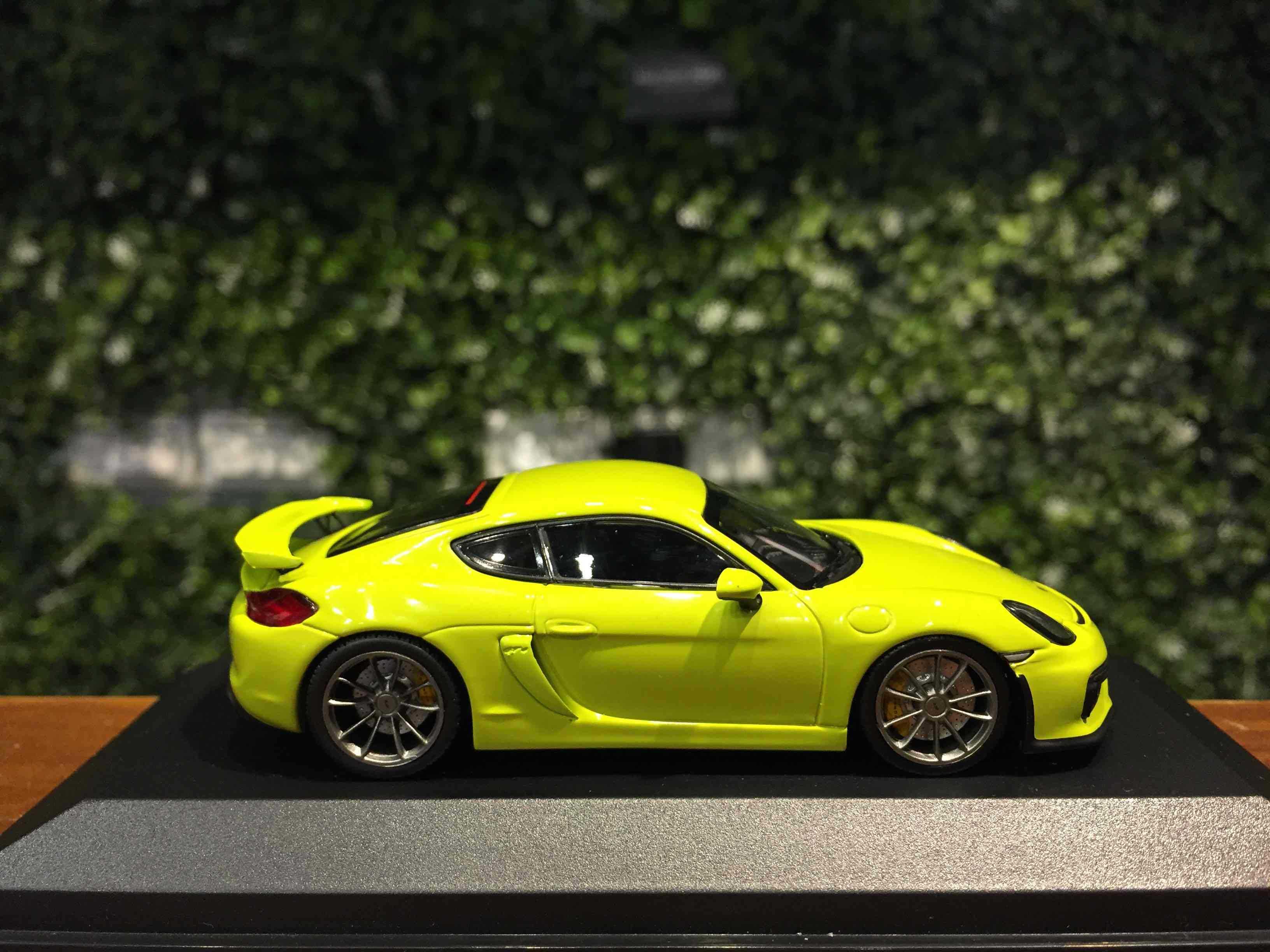 1/43 Minichamps Porsche 718 Cayman GT4 Green CA04316075【MGM】