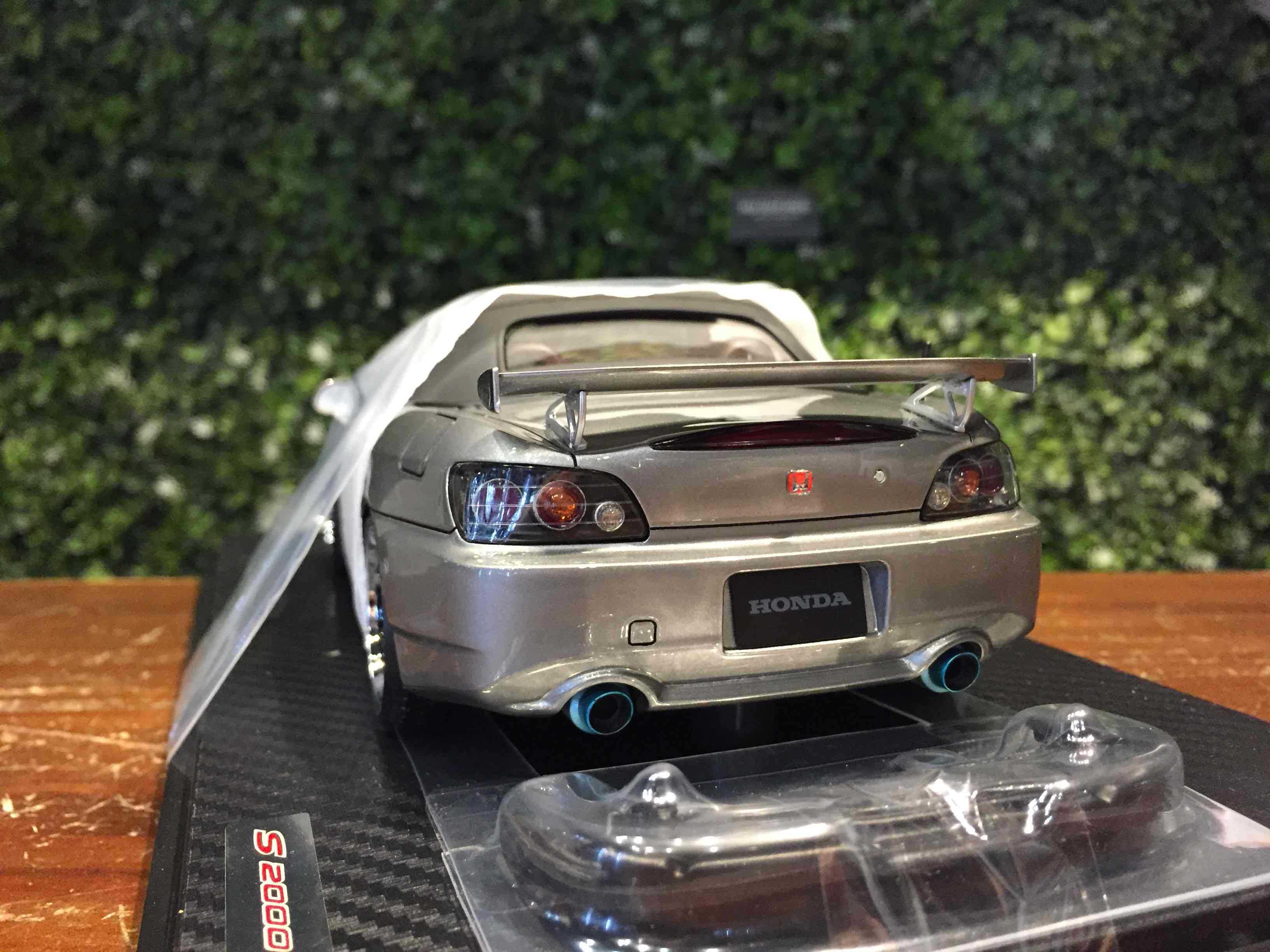 1/18 Ignition Honda S2000 (AP2) Dark Silver IG2590【MGM