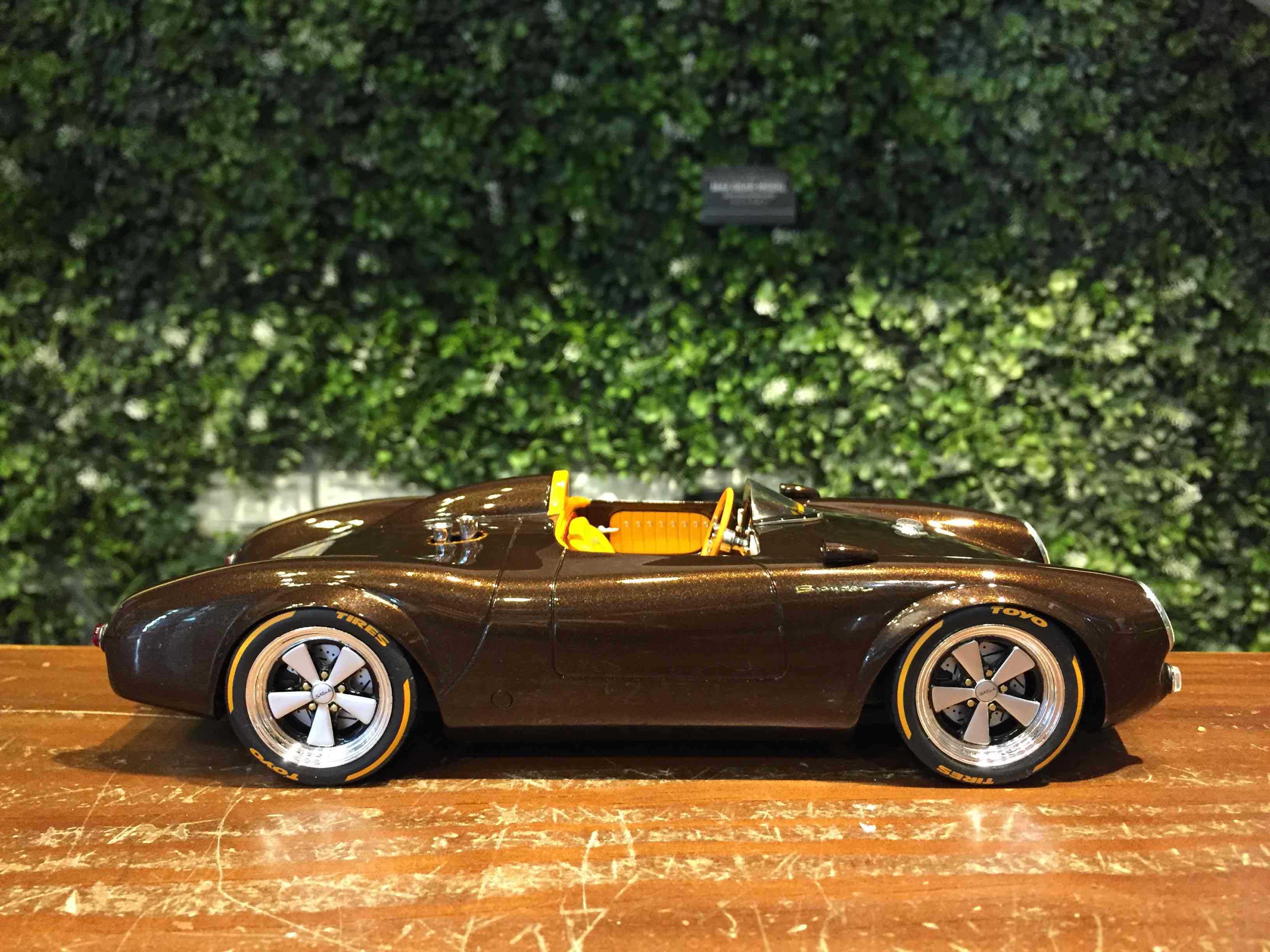 1/18 GT Spirit Porsche 550 Spyder S-Klub Brown GT416【MGM】