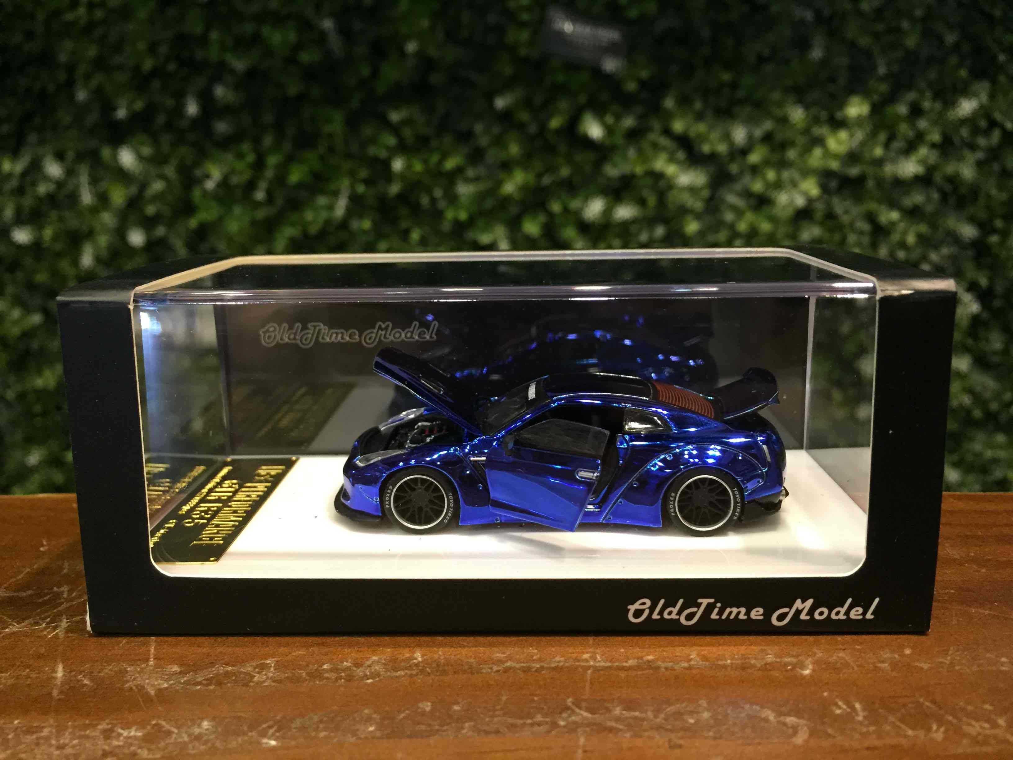 1/64 Oldtime LBWK Nissan GT-R (R35) Chrome OTM640001E【MGM】