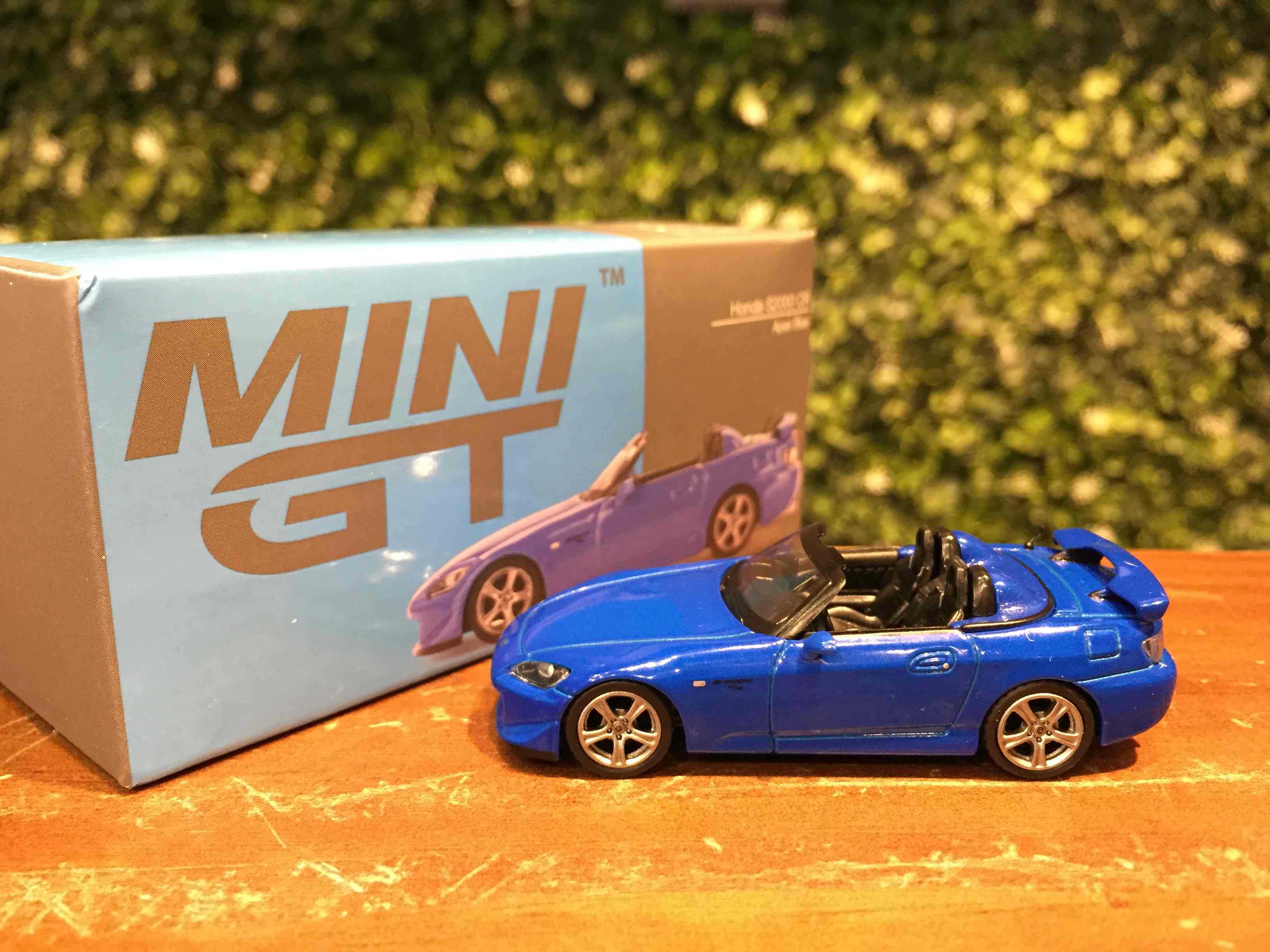 1/64 MiniGT Honda S2000 (AP2) CR Apex Blue MGT00554L【MGM】