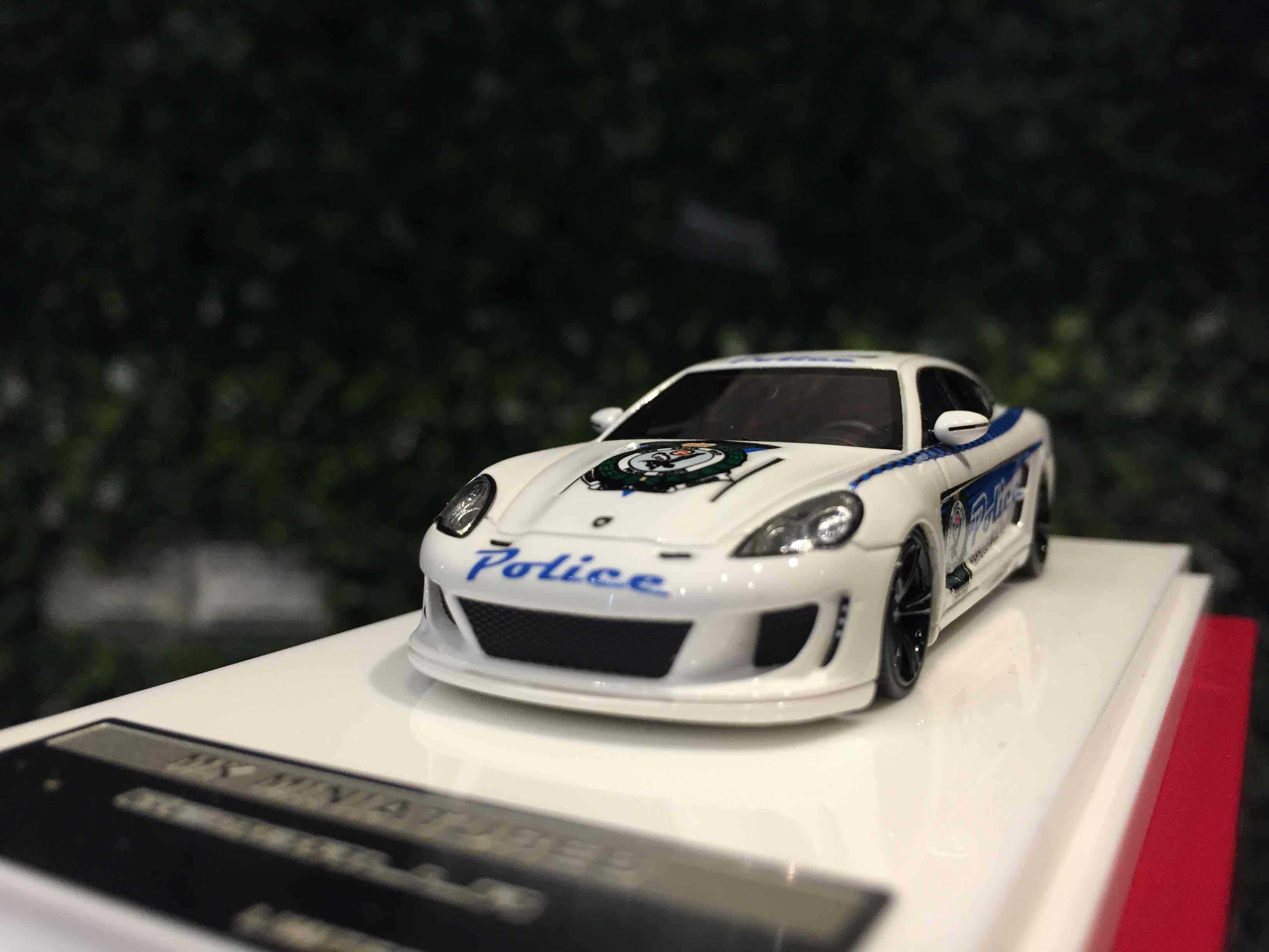 1/64 MK Gemballa Mistrale Porsche Panamera Police【MGM】