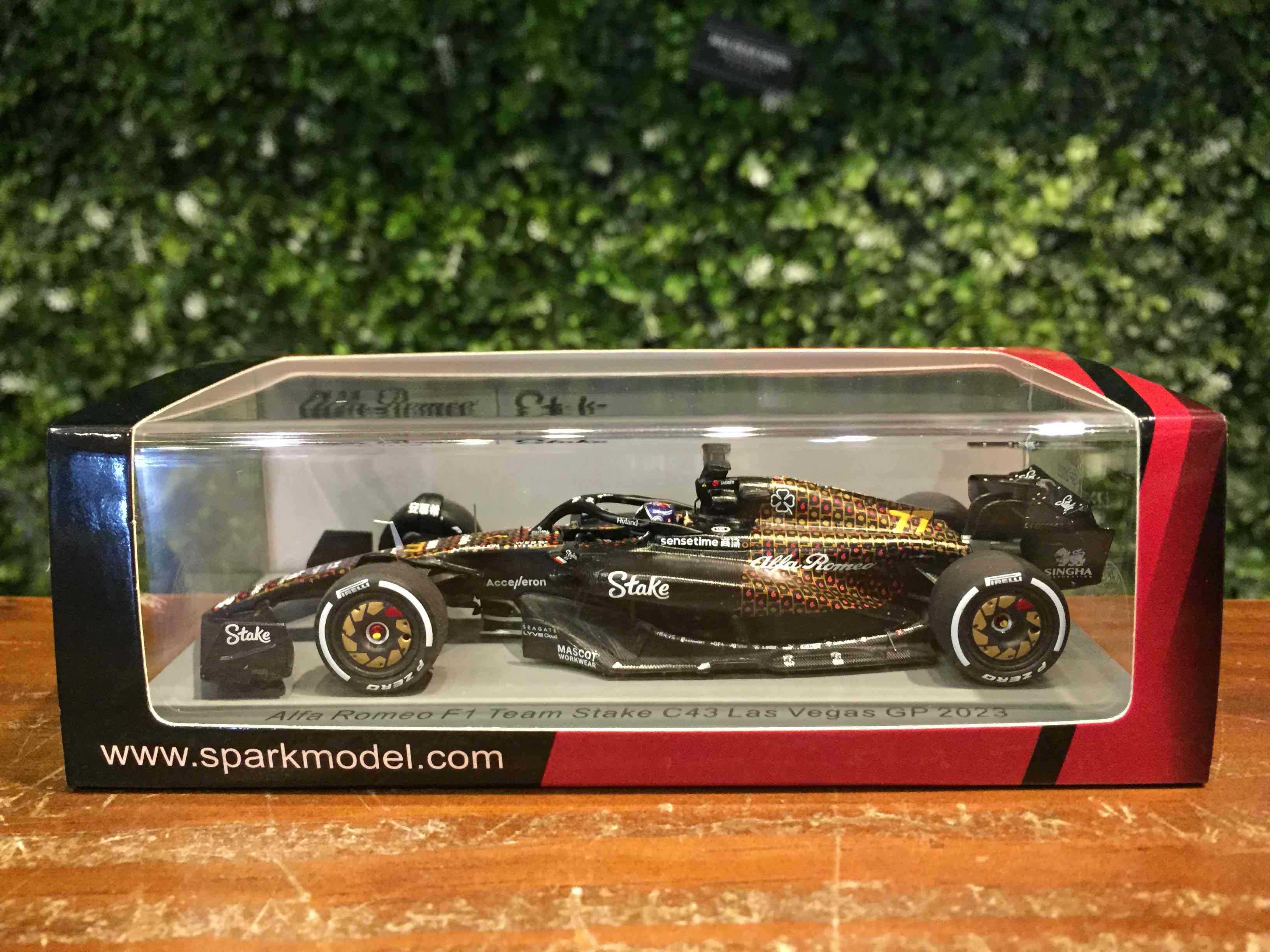 1/43 Spark Alfa Romeo C43 V.Bottas Las Vegas 2023 S8938【MGM】