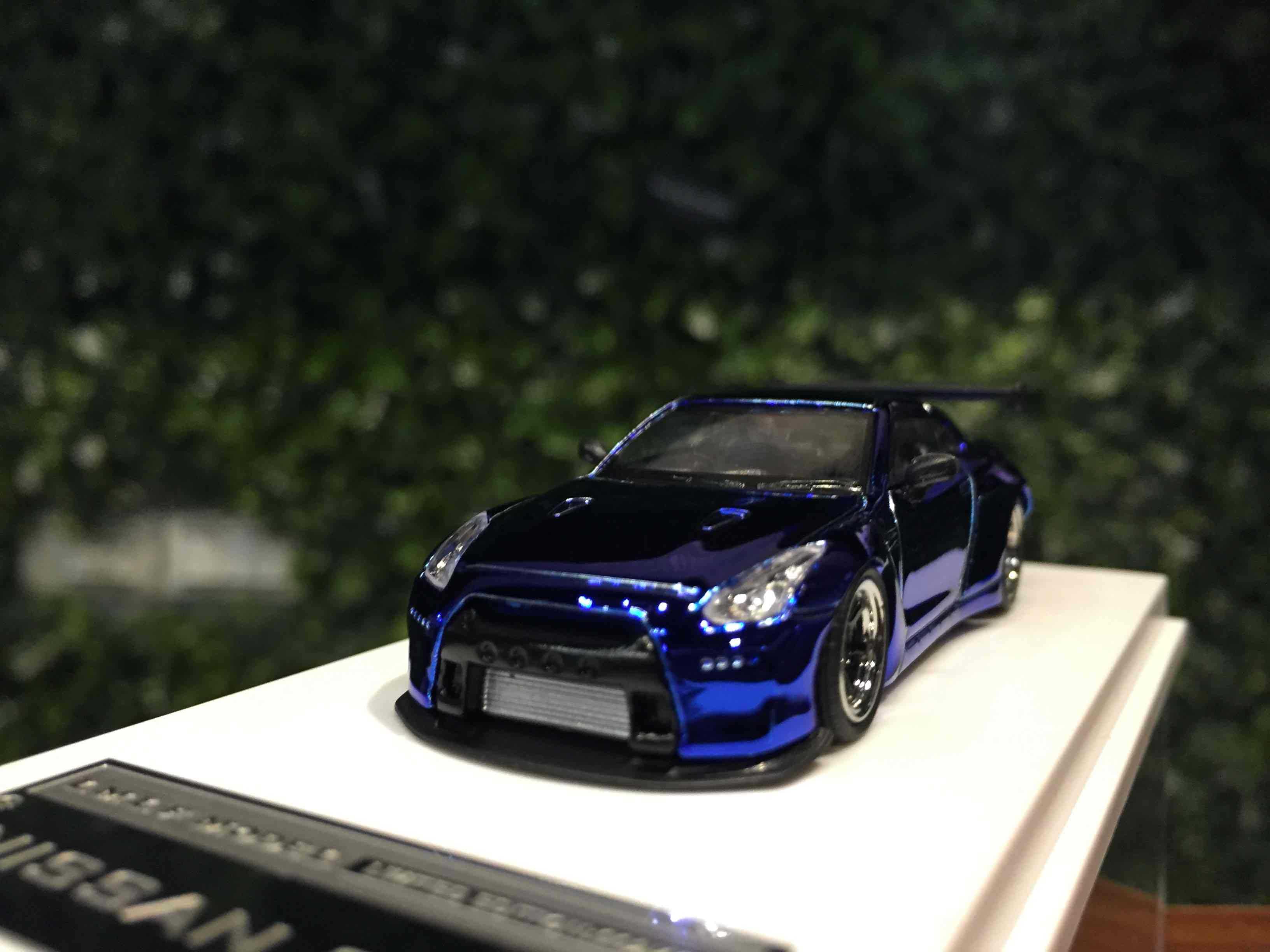 1/64 LMLF Pandem Nissan GT-R (R35) Chrome Blue【MGM】