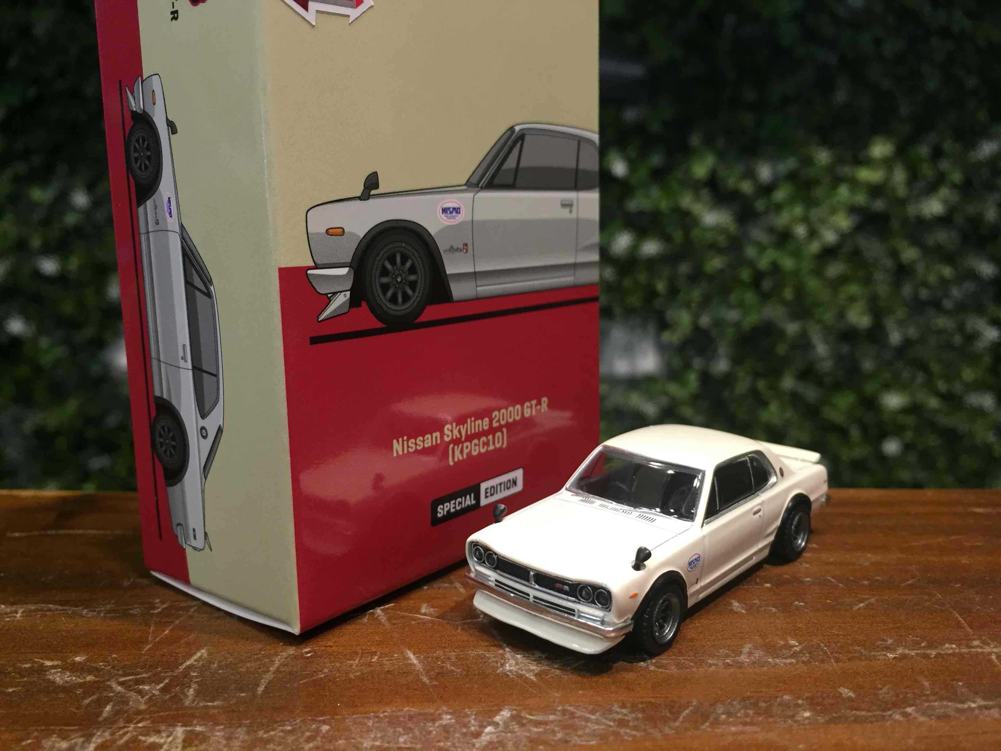 1/64 Tarmac Nissan Skyline 2000 GT-R (KPGC10) T64G043WH【MGM】