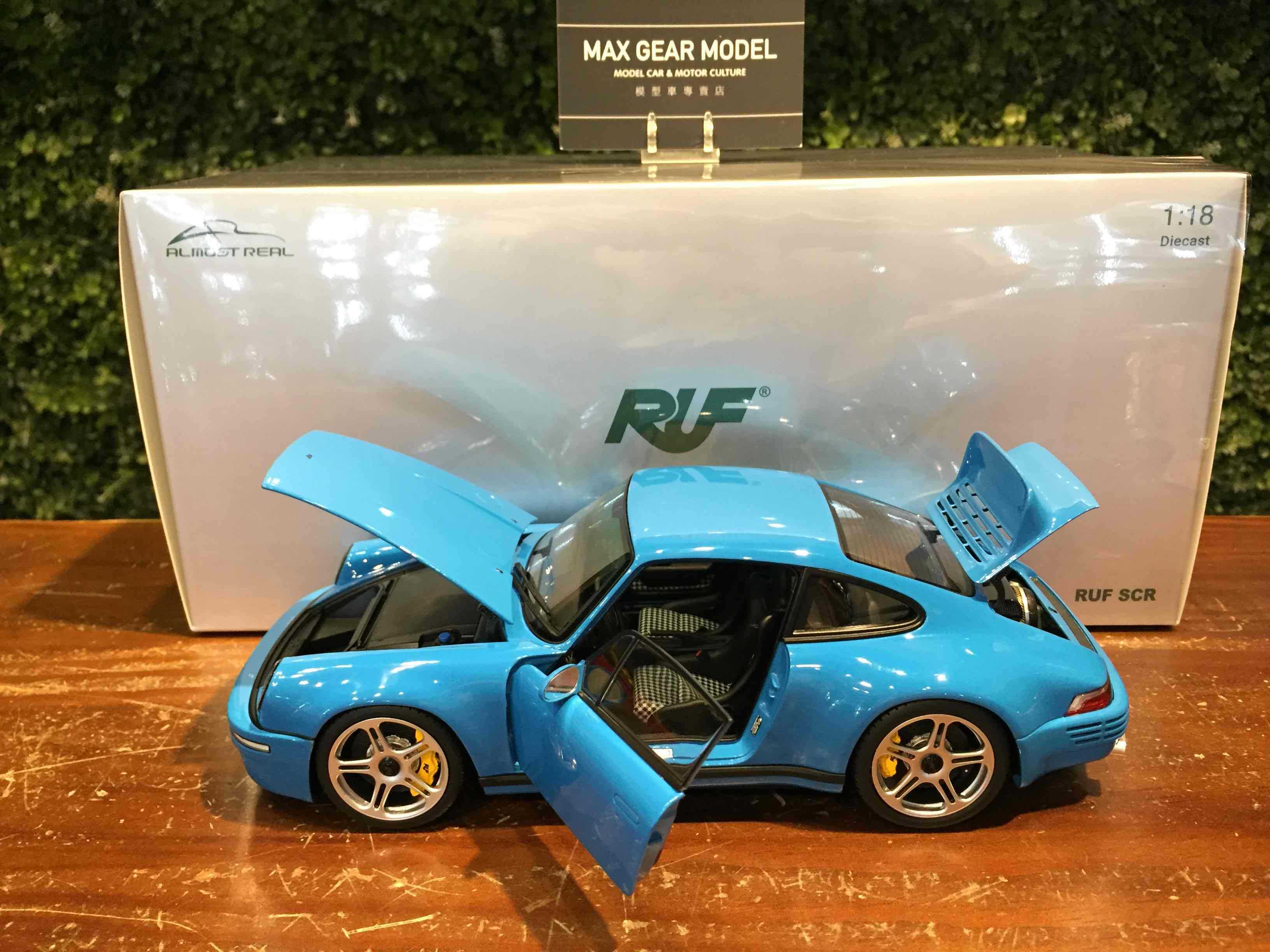 1/18 Almost Real RUF SCR Porsche 2018 MexicoBlue 880202【MGM】