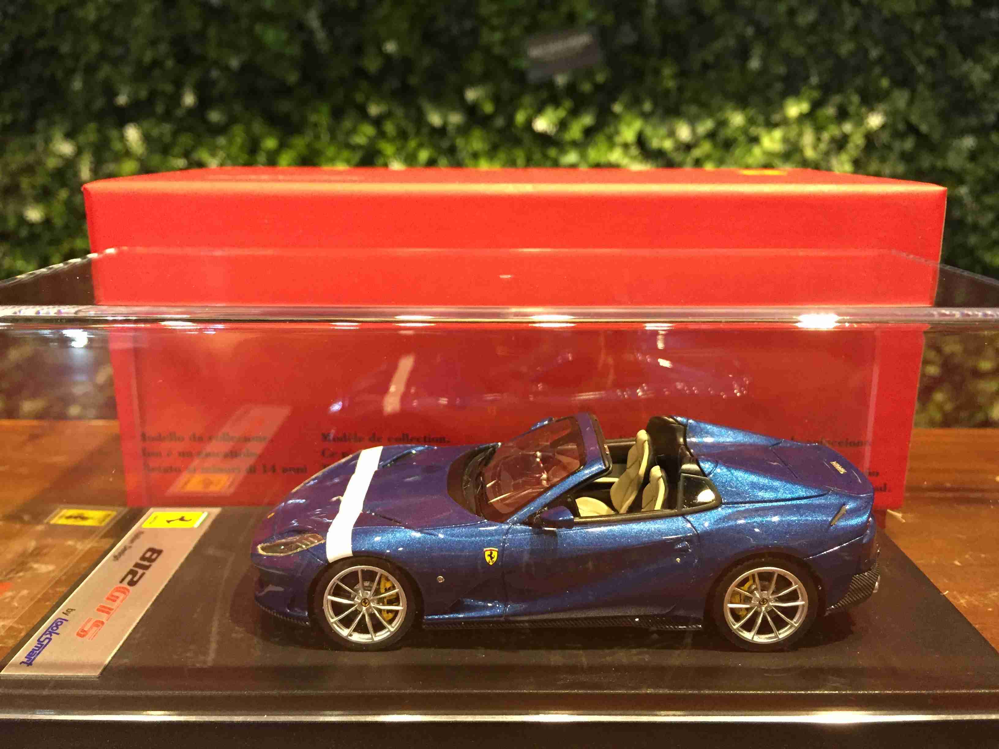 1/43 LookSmart Ferrari 812 GTS Blue LS516J【MGM】