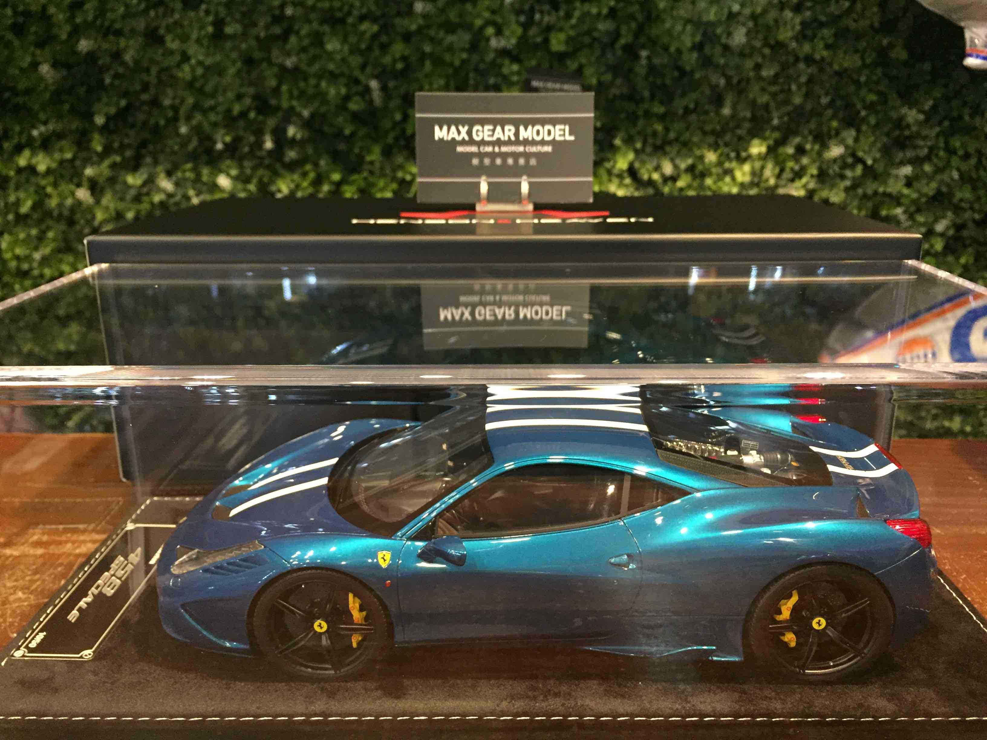 1/18 HH Model Ferrari 458 Speciale 2013 Artemis Green【MGM】