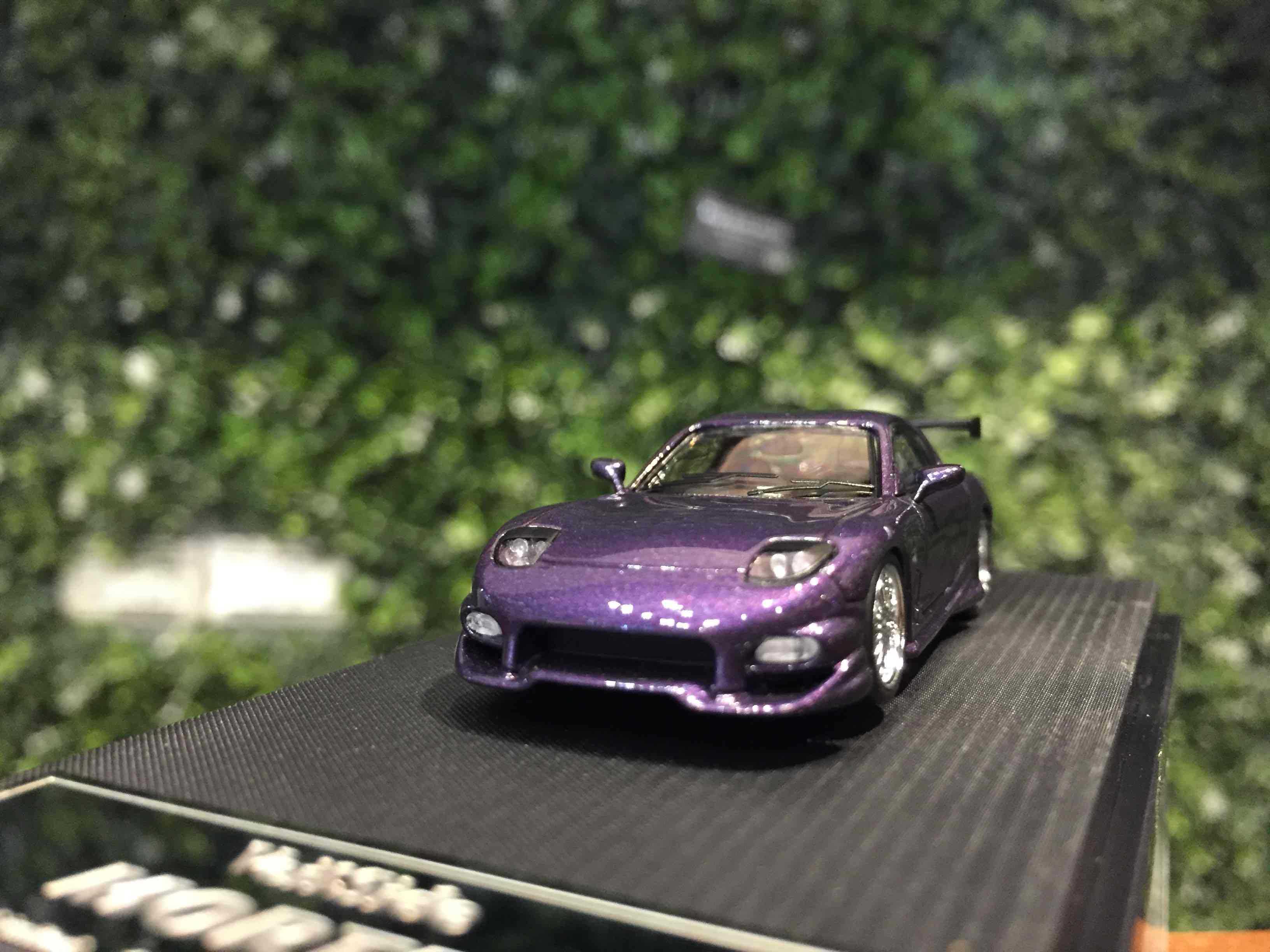 1/64 Mortal Veilside Fortune 7 Mazda RX-7 Purple【MGM】
