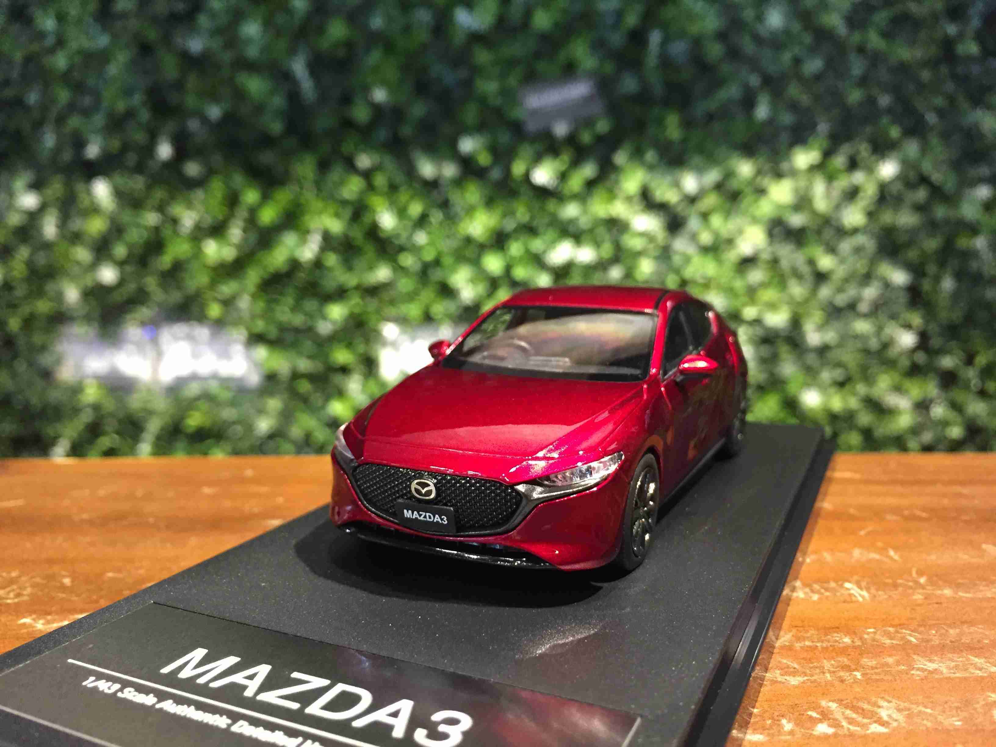 1/43 Hi-Story Mazda 3 Fastback 2019 Red HS258RE【MGM】