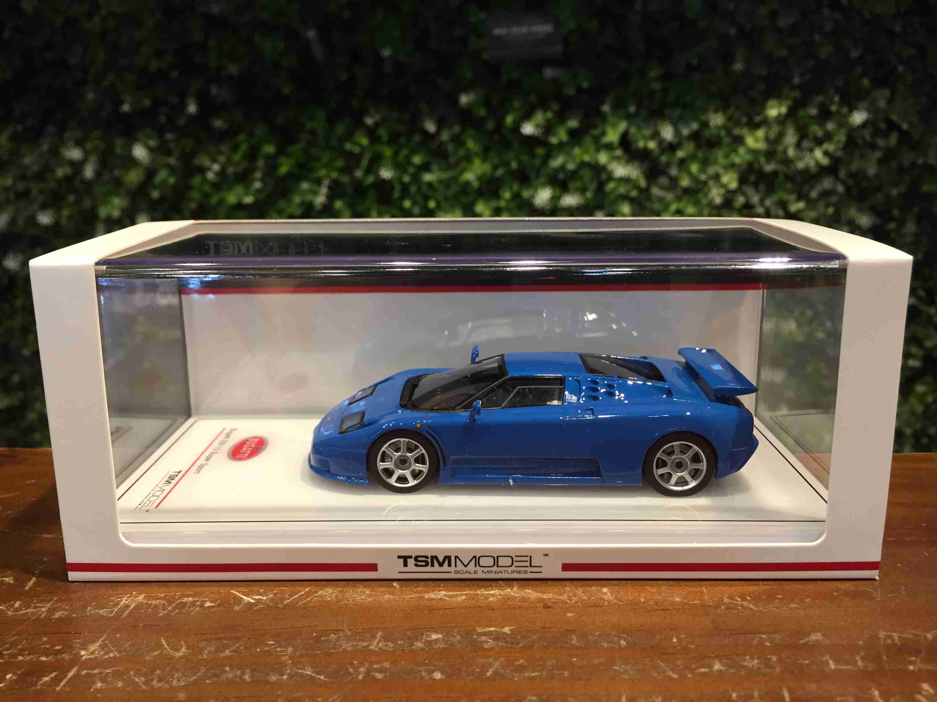 1/43 TSM Bugatti EB110 Super Sport Blue TSM430602【MGM】 - Max