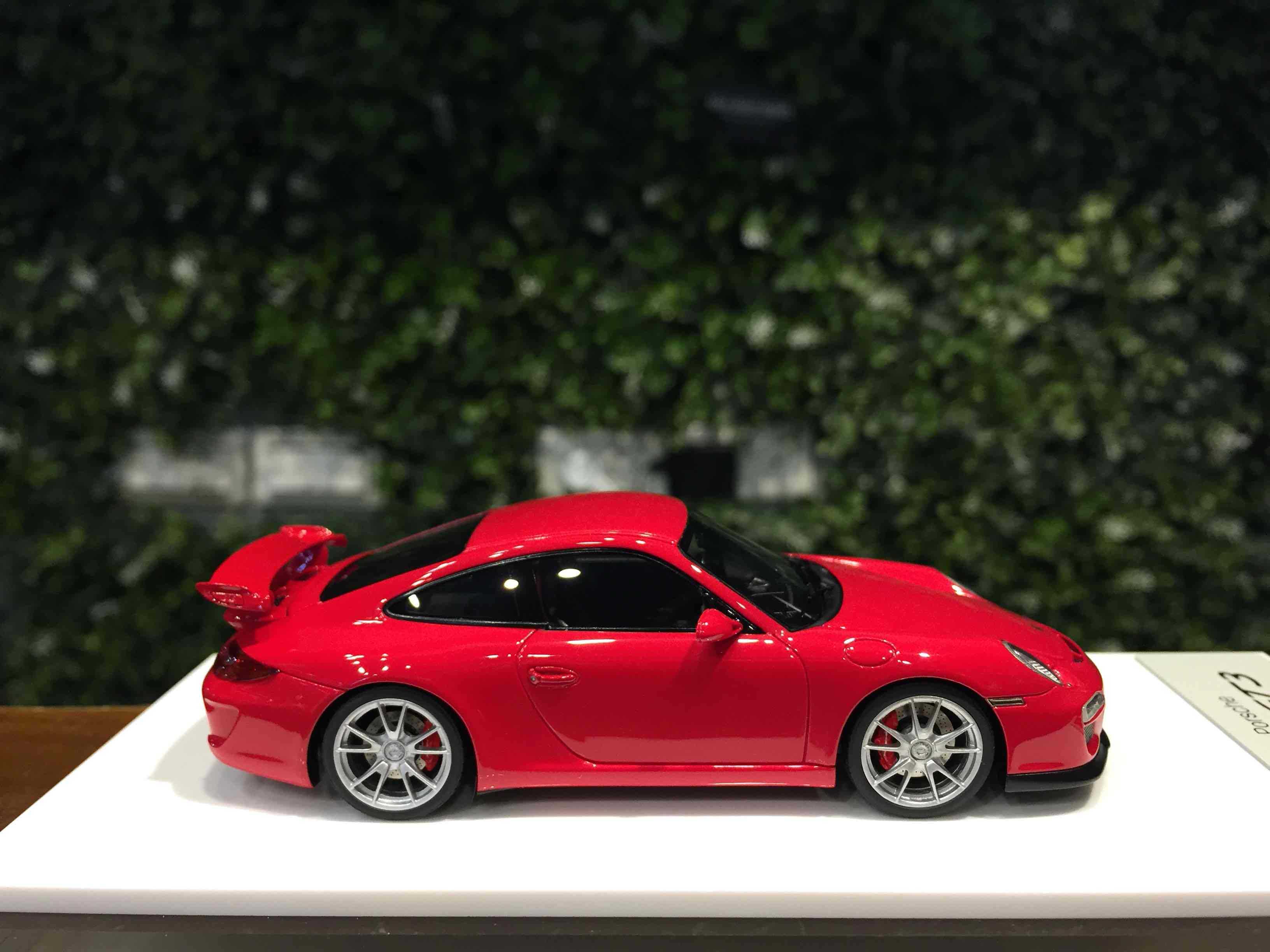 1/43 MakeUp Porsche 911 (997) GT3 2010 Red EM602A【MGM】