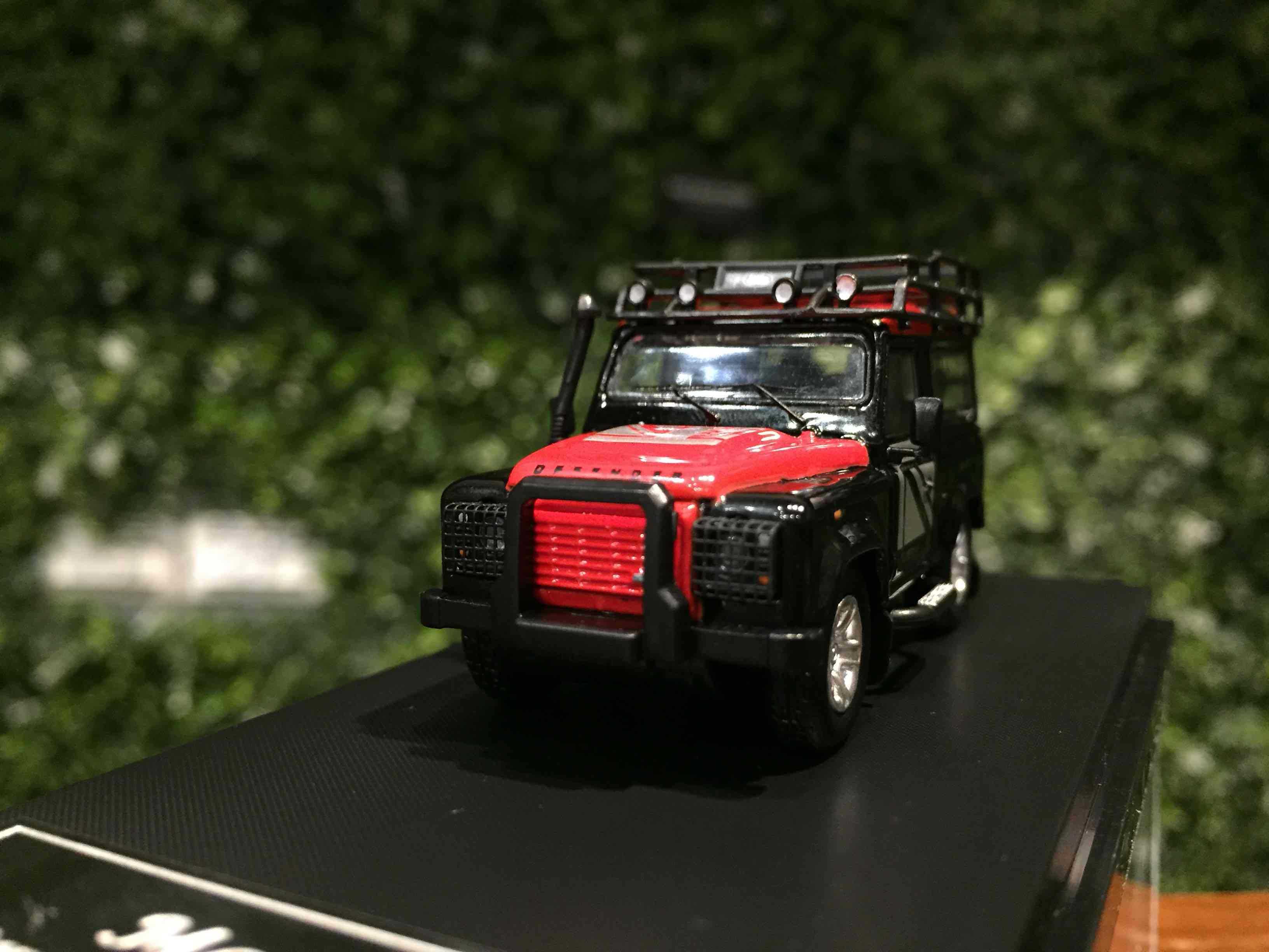 1/64 Master Land Rover Defender 90 BK/RE【MGM】