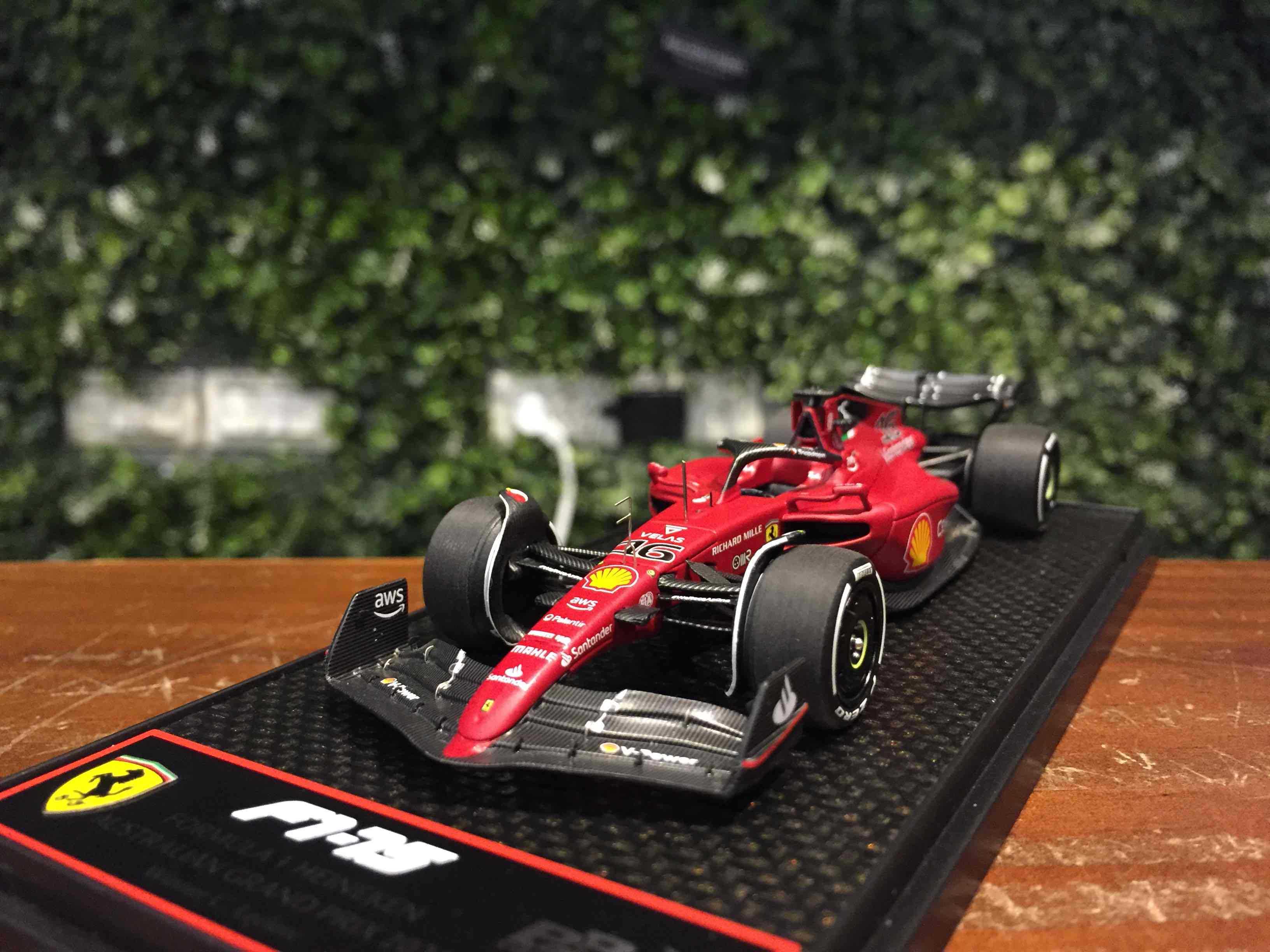 1/43 BBR Ferrari F1-75 Charles Leclerc Winner BBRC278A【MGM】