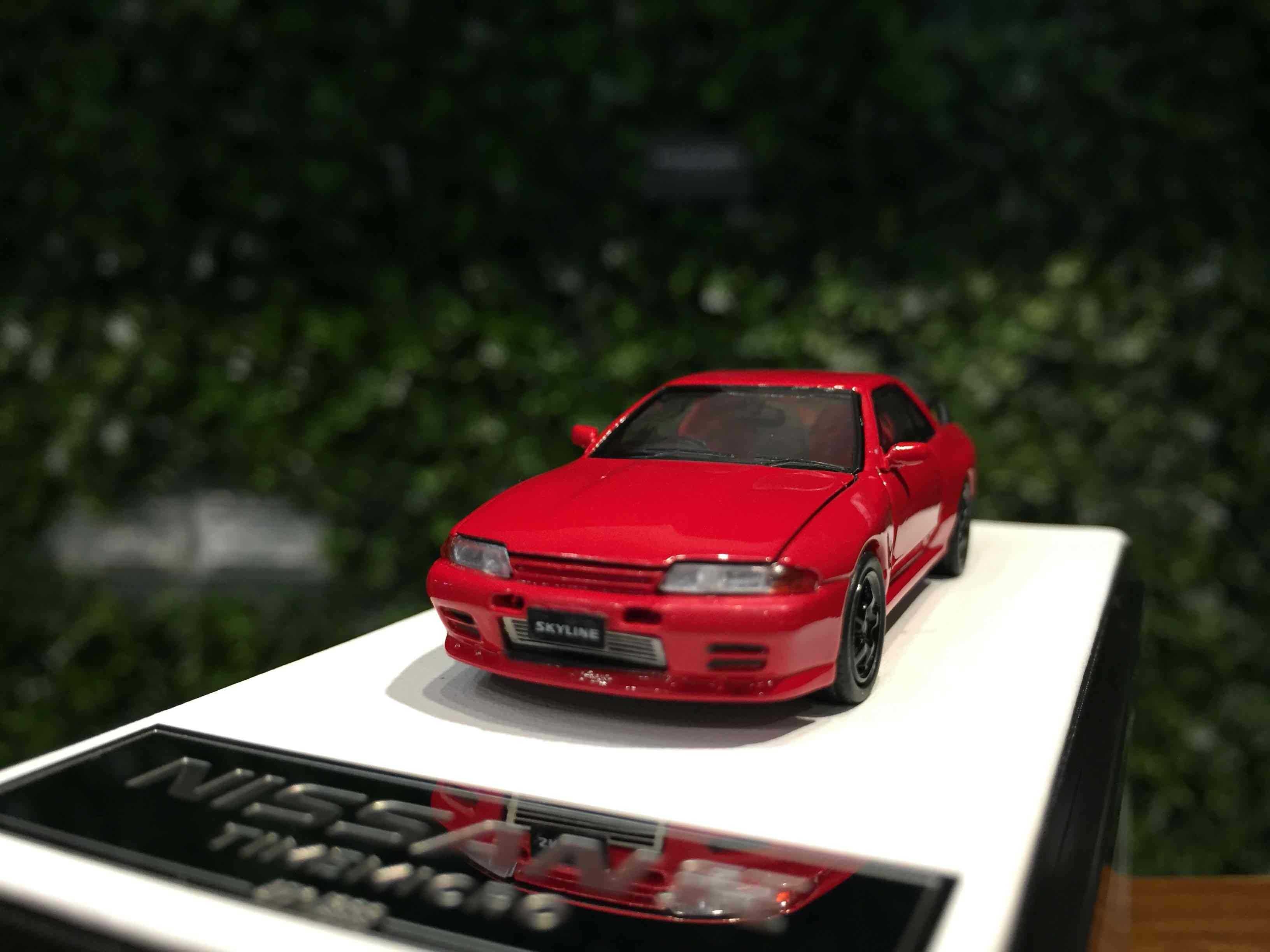 1/64 TimeModel Nissan Skyline GT-R (R32) Red TM644101【MGM】