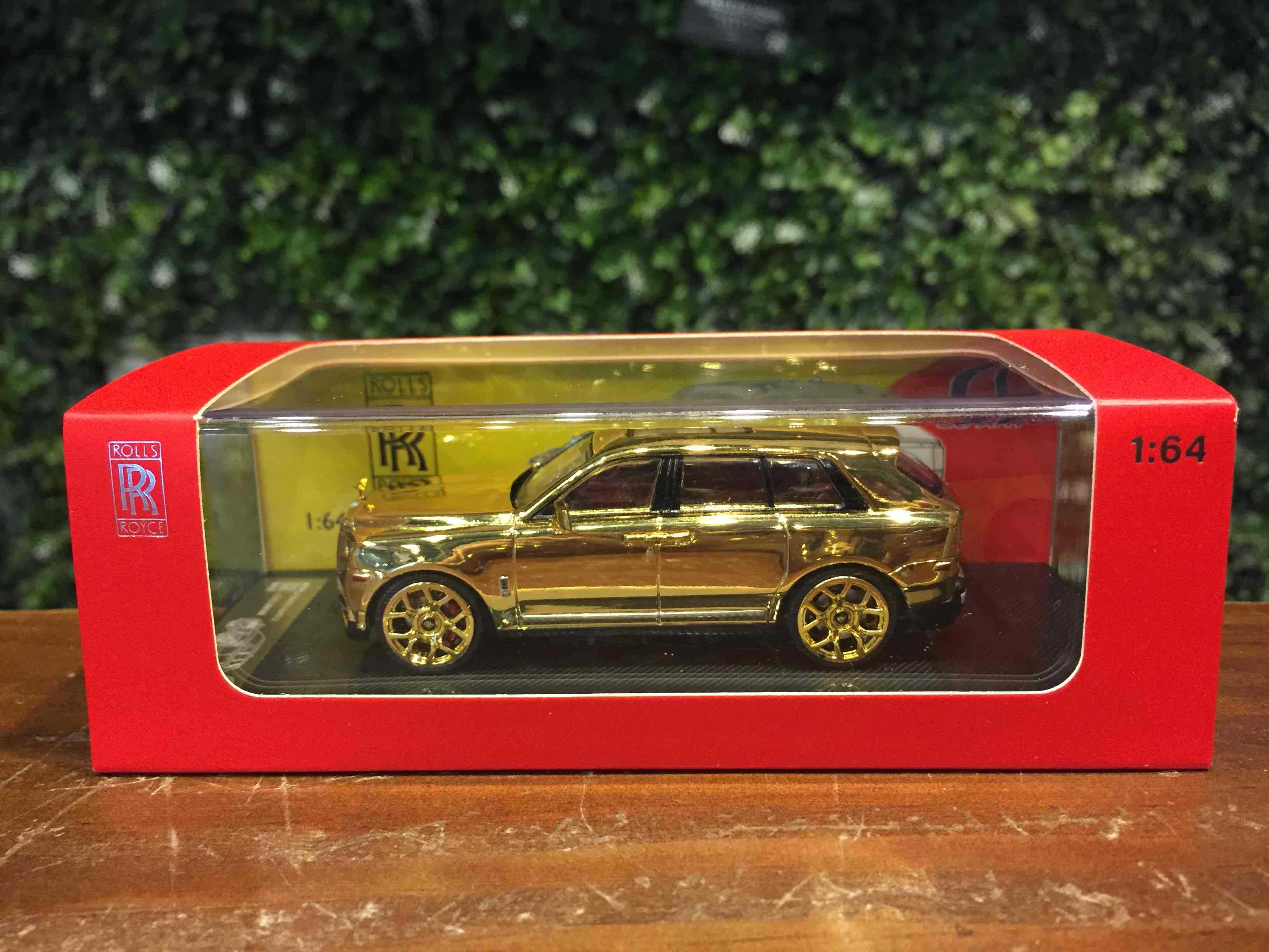 1/64 SCA Rolls-Royce Cullinan Chrome Gold【MGM】