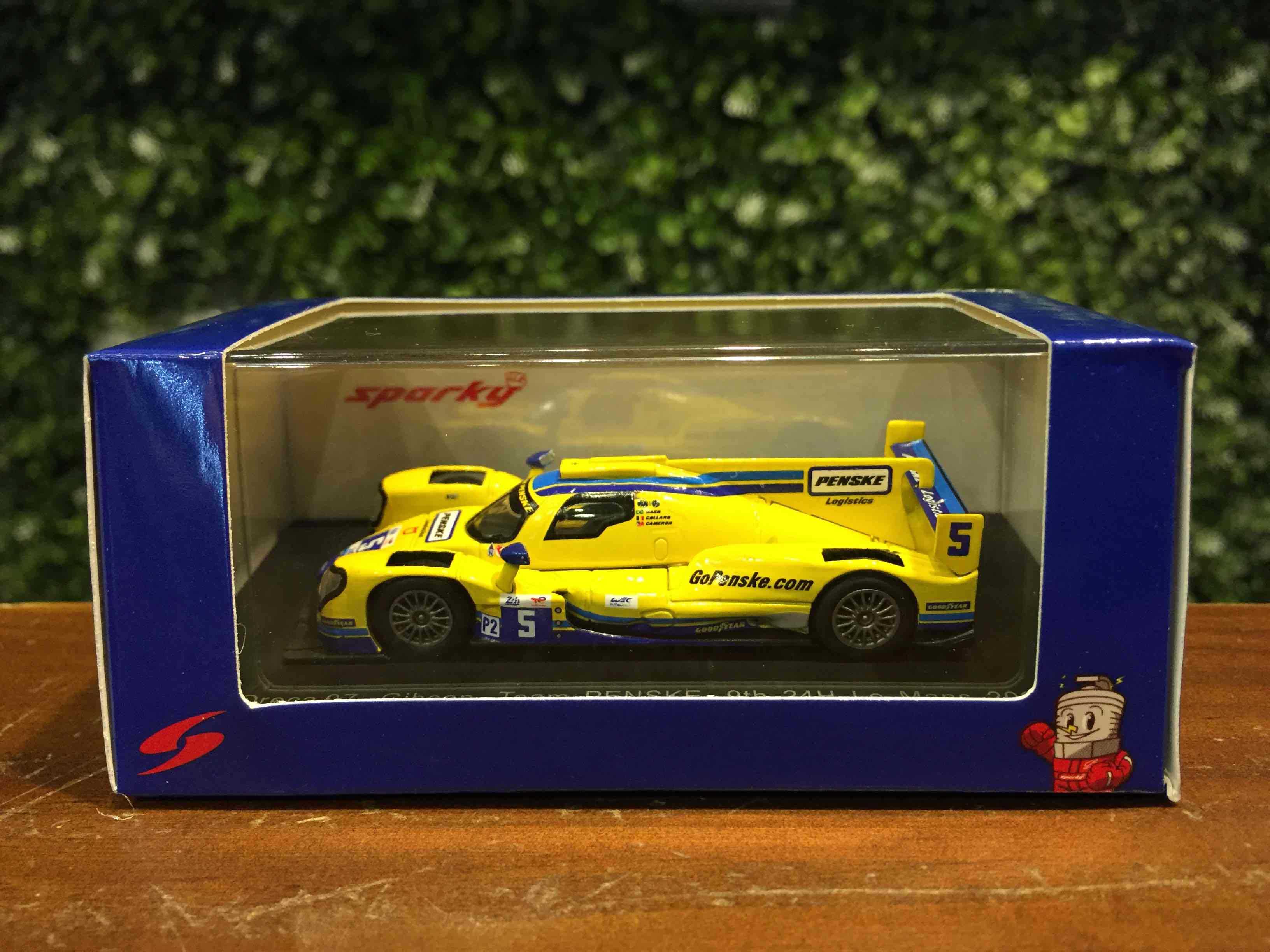 1/64 Spark Oreca 07 Gibson #5 Team PENSKE 9th 2022 Y265【MGM】