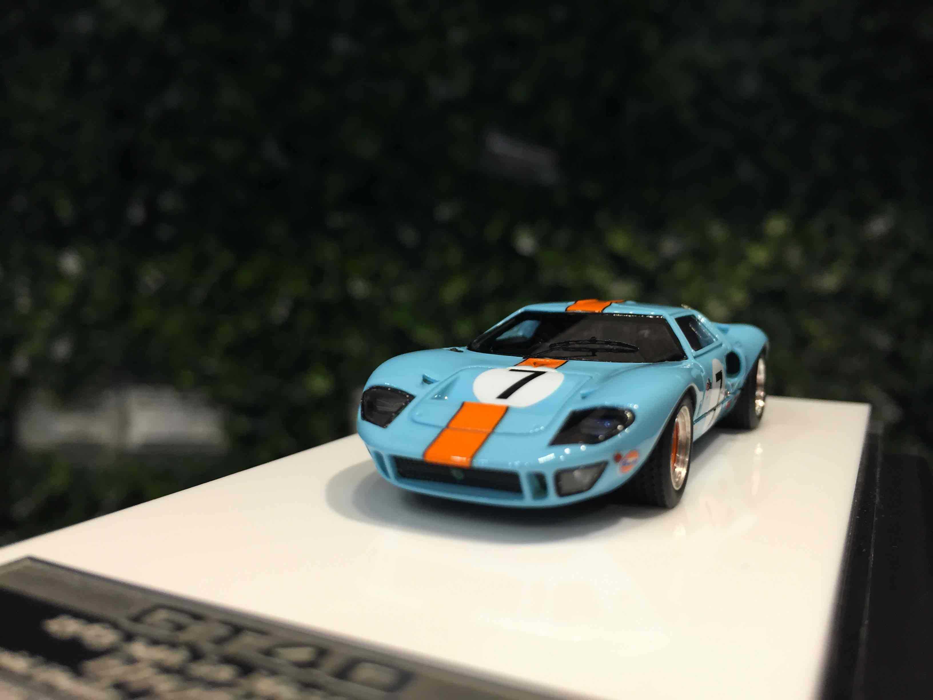 1/64 SCM Ford GT40 MK1 #7 1969 LM 3rd SCM10C【MGM】