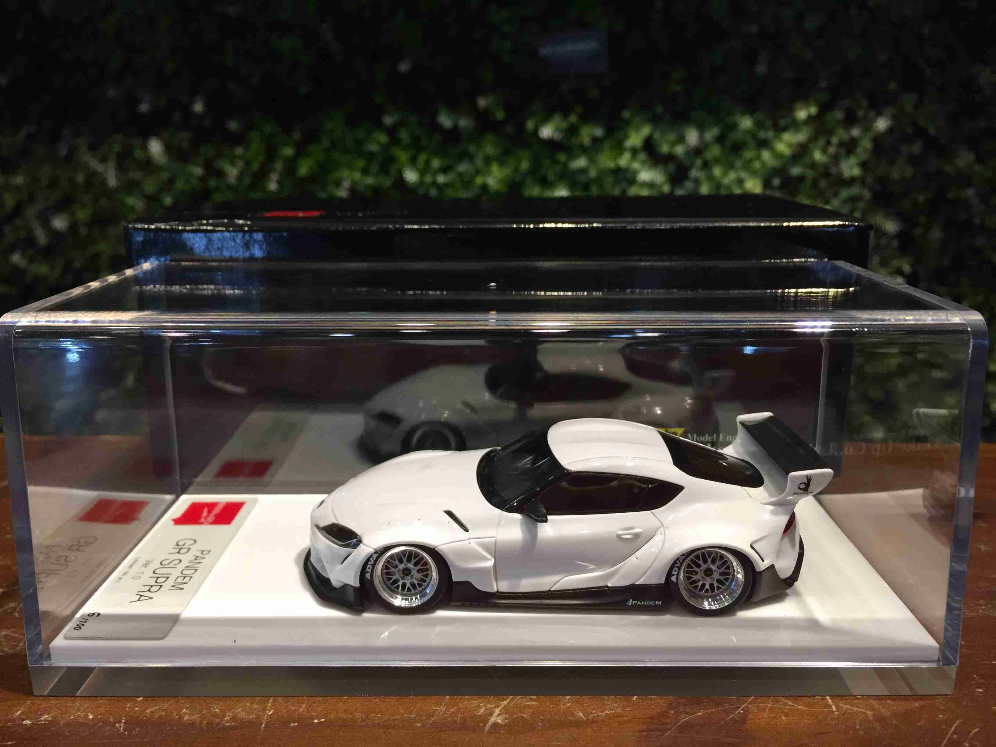 1/43 MakeUp PANDEM GR Supra Ver.1 2019 White RB006A【MGM】