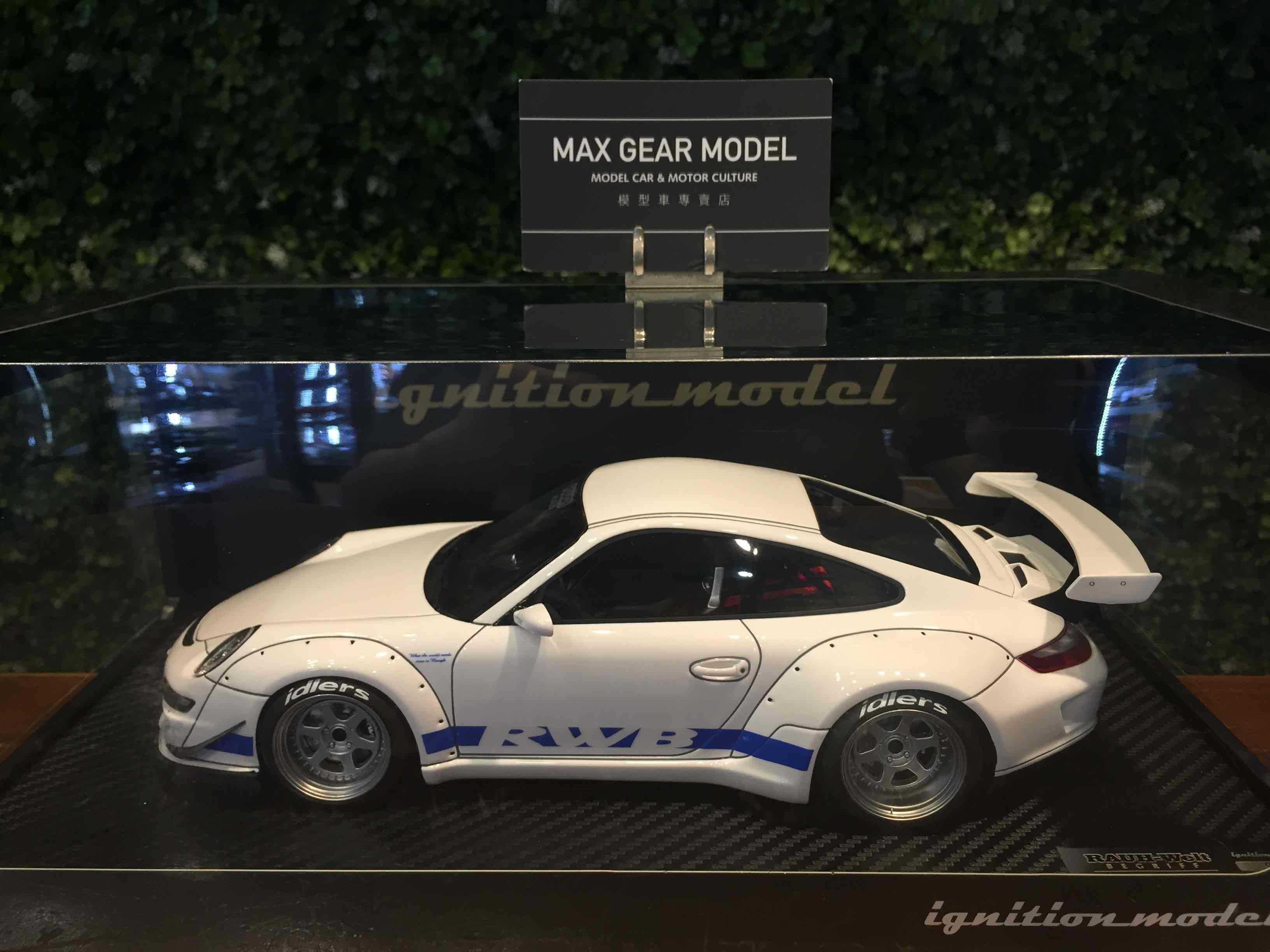 1/18 Ignition RWB Porsche 911 (997) GT3 White IG3252【MGM】