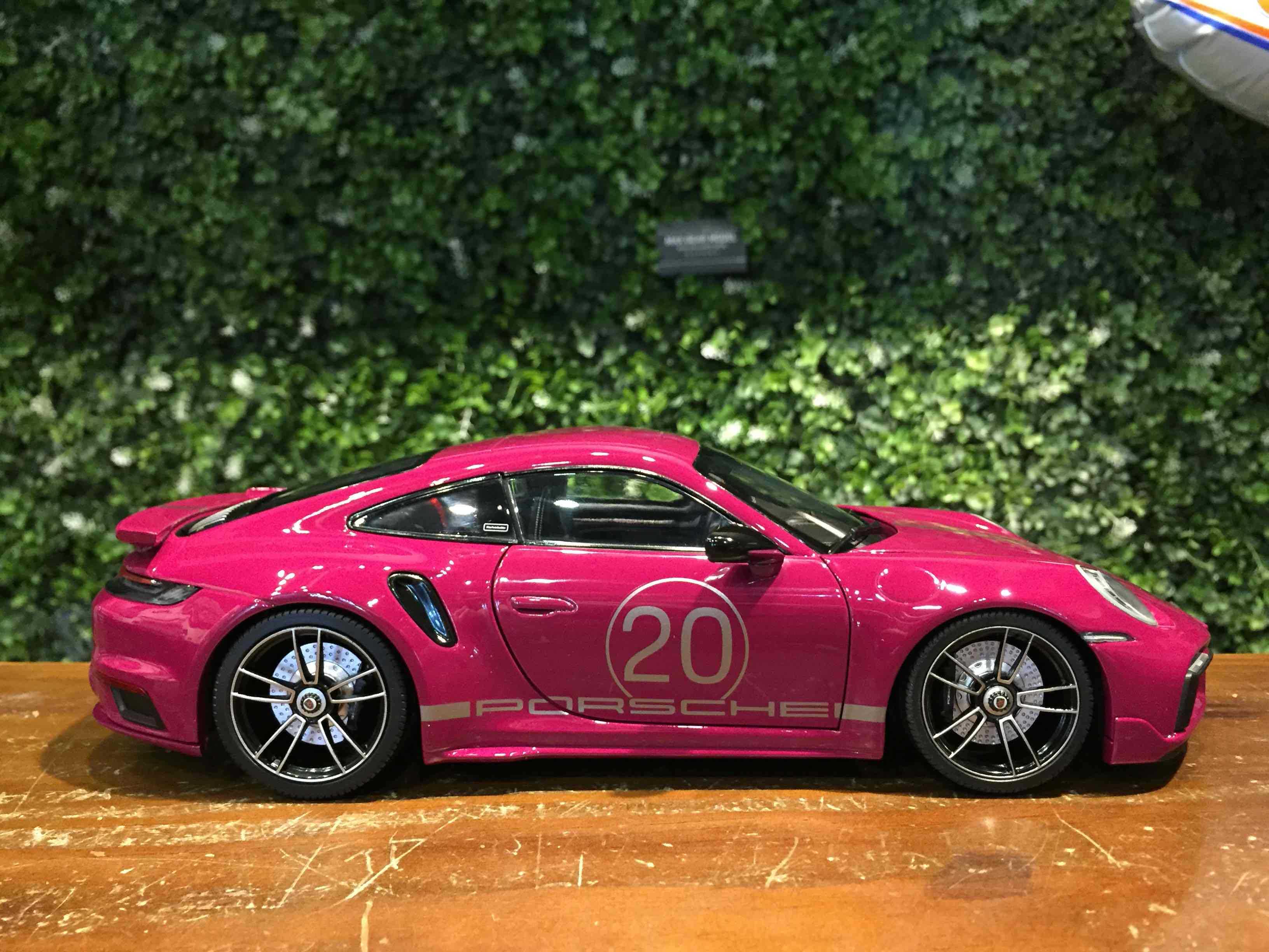 1/18 Minichamps Porsche 911 (992) Turbo S 113069075【MGM】