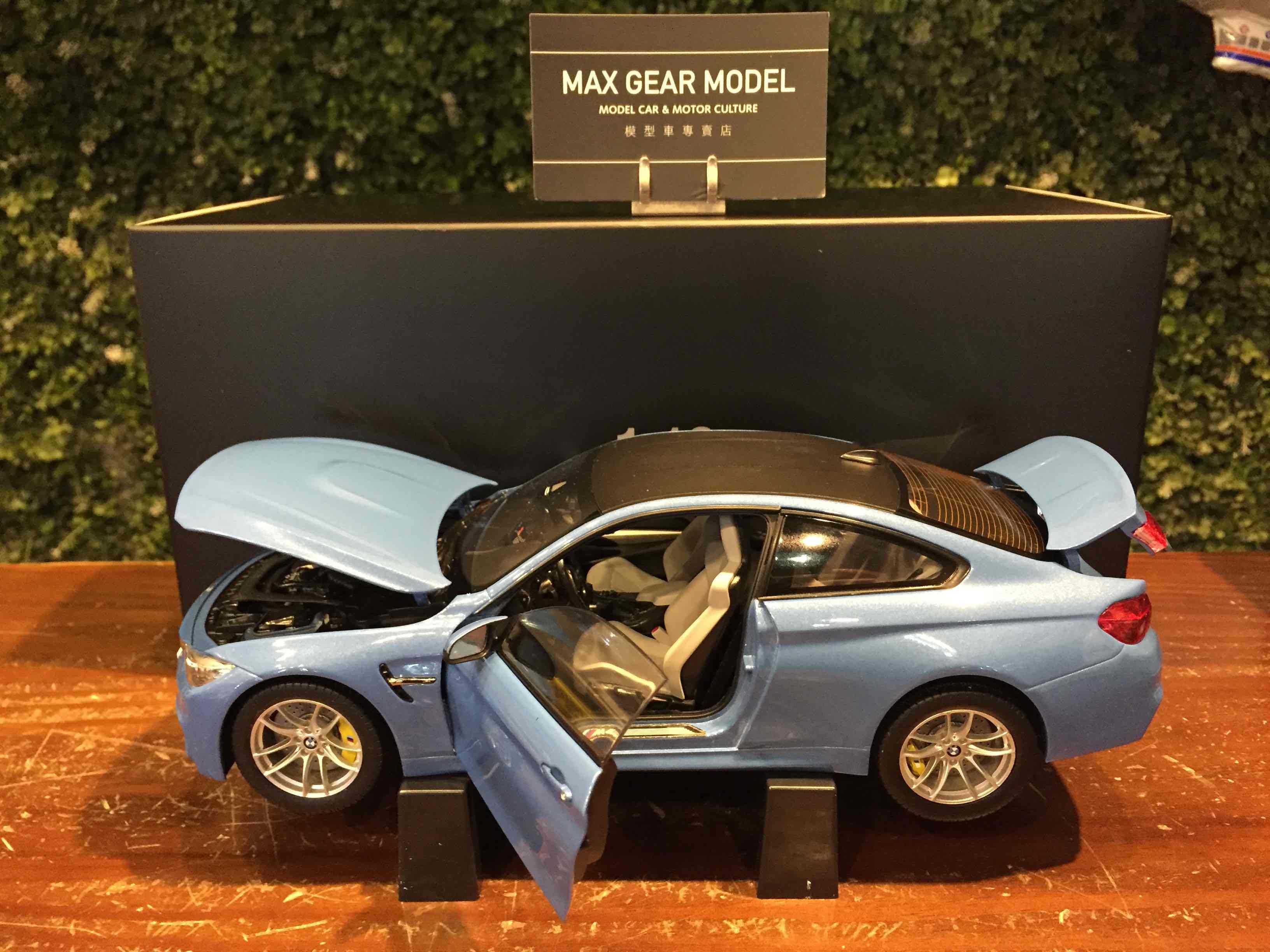 1/18 Paragon BMW M4 (F82) 2014 Blue PA97102【MGM】