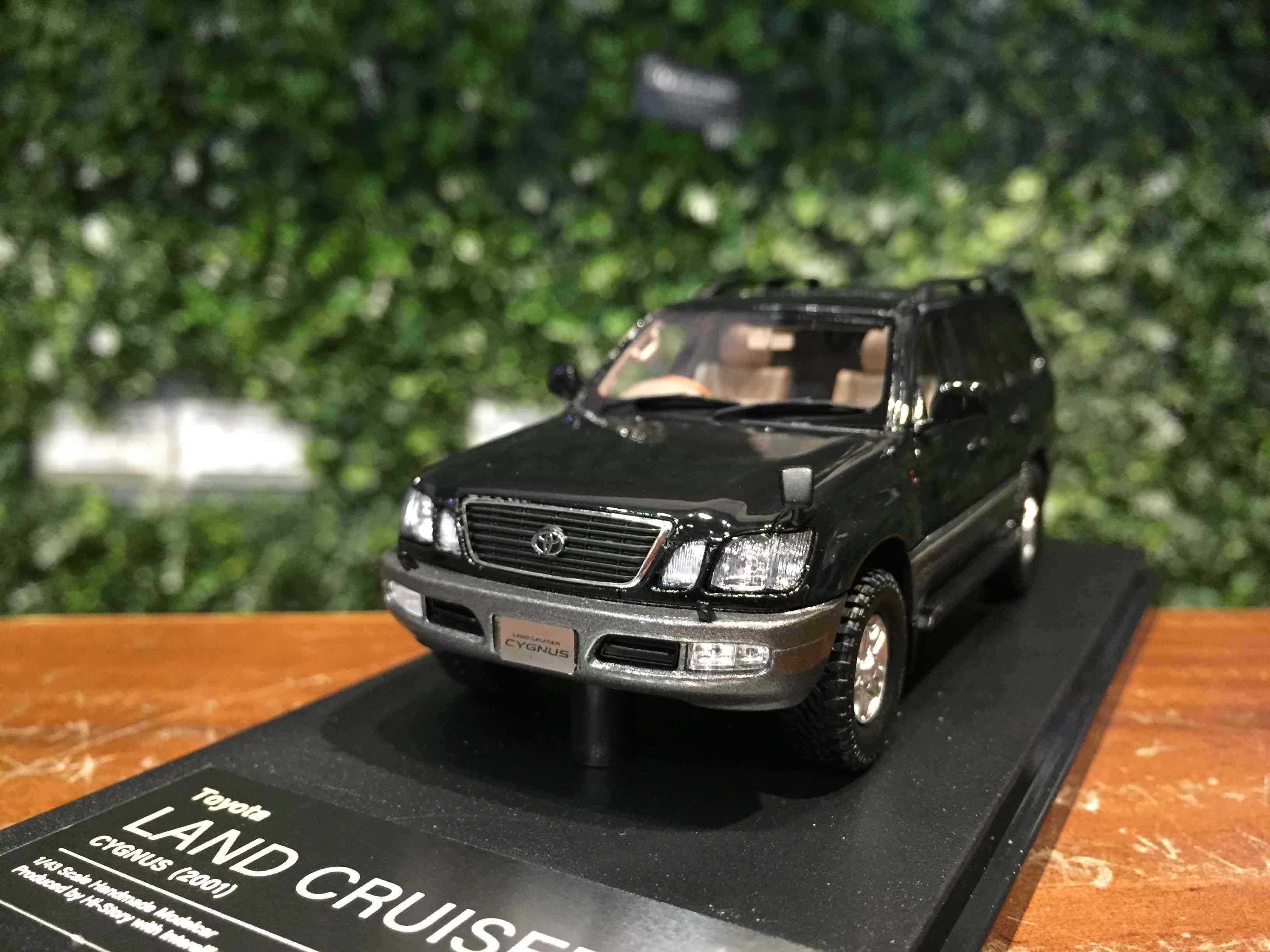 1/43 Hi-Story Toyota Land Cruiser (LX470) 2001 HS439BK【MGM】