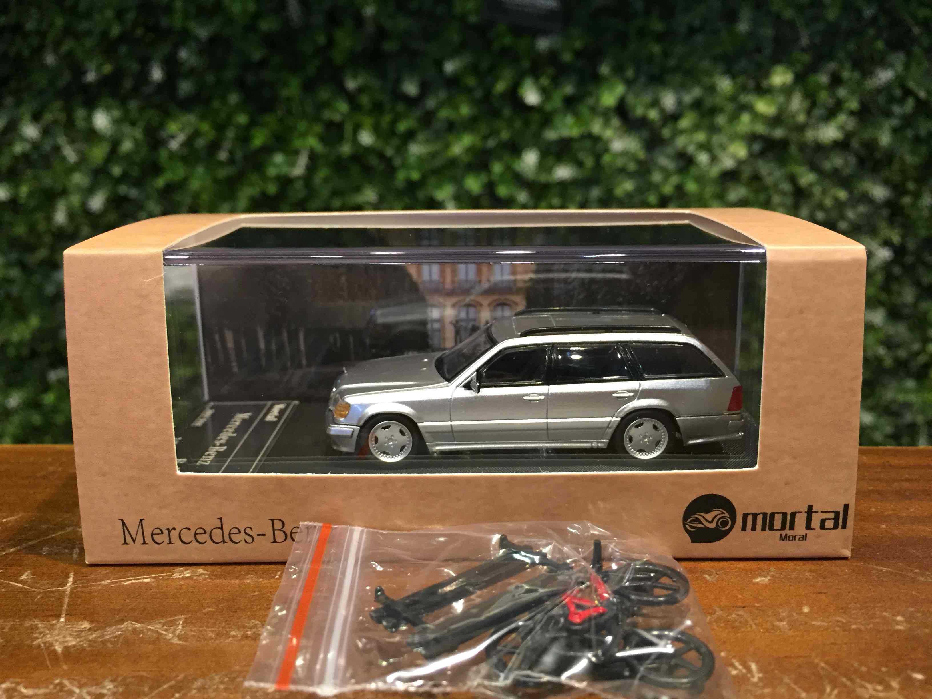1/64 Mortal Mercedes-Benz E-Class (S124) Wagon Silver【MGM】