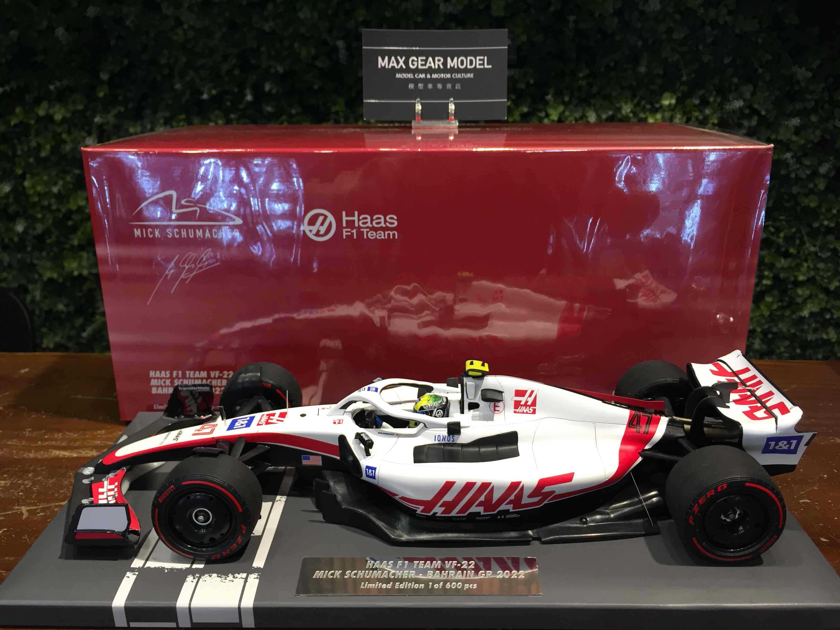 1/18 Minichamps HAAS F1 VF22 Mick Schumacher 117220147【MGM】