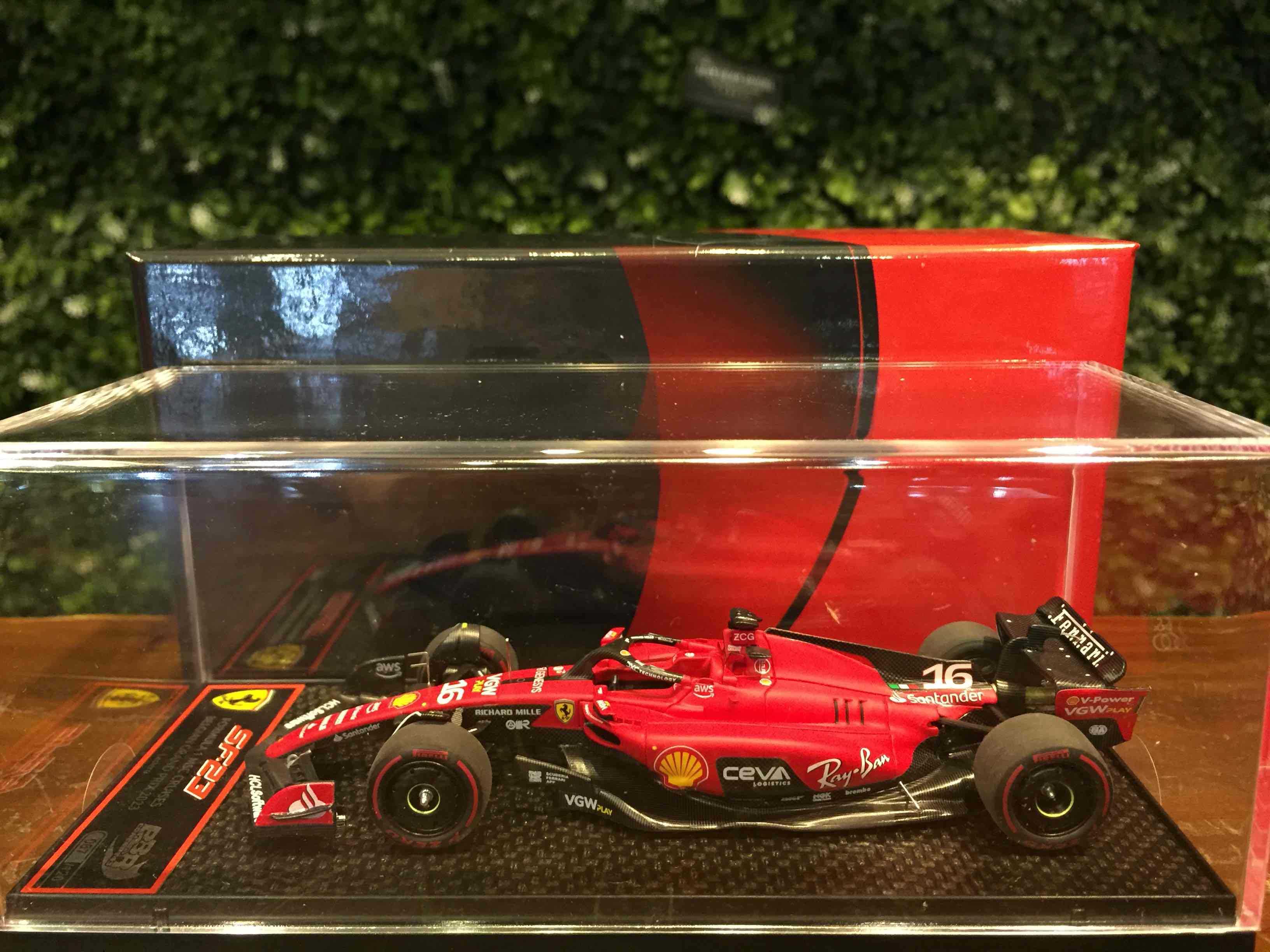 1/43 BBR Ferrari SF23 Charles Leclerc Belgium BBRC289A【MGM】