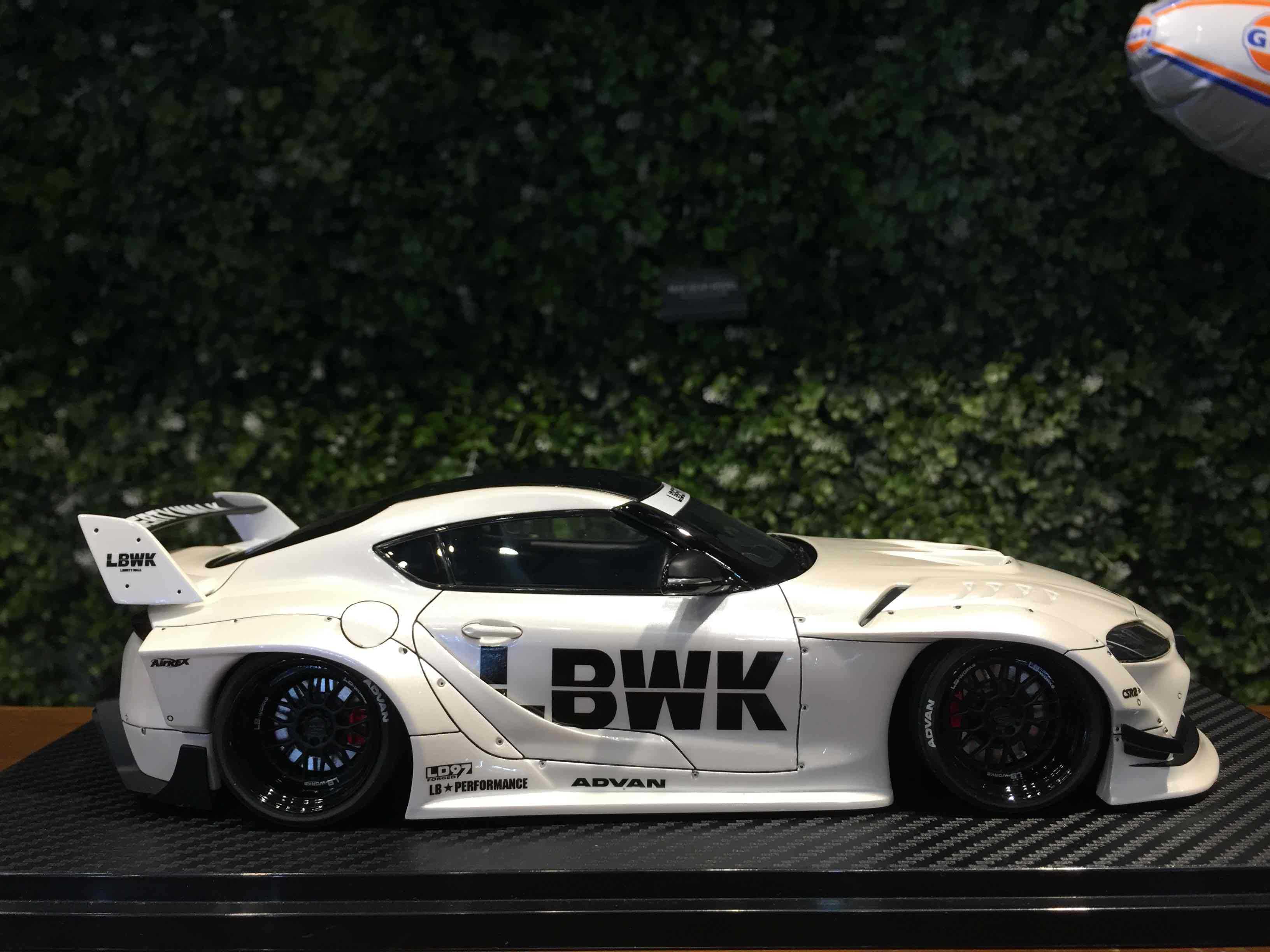 1/18 Ignition LB-Works Toyota Supra (A90) White IG2648【MGM】