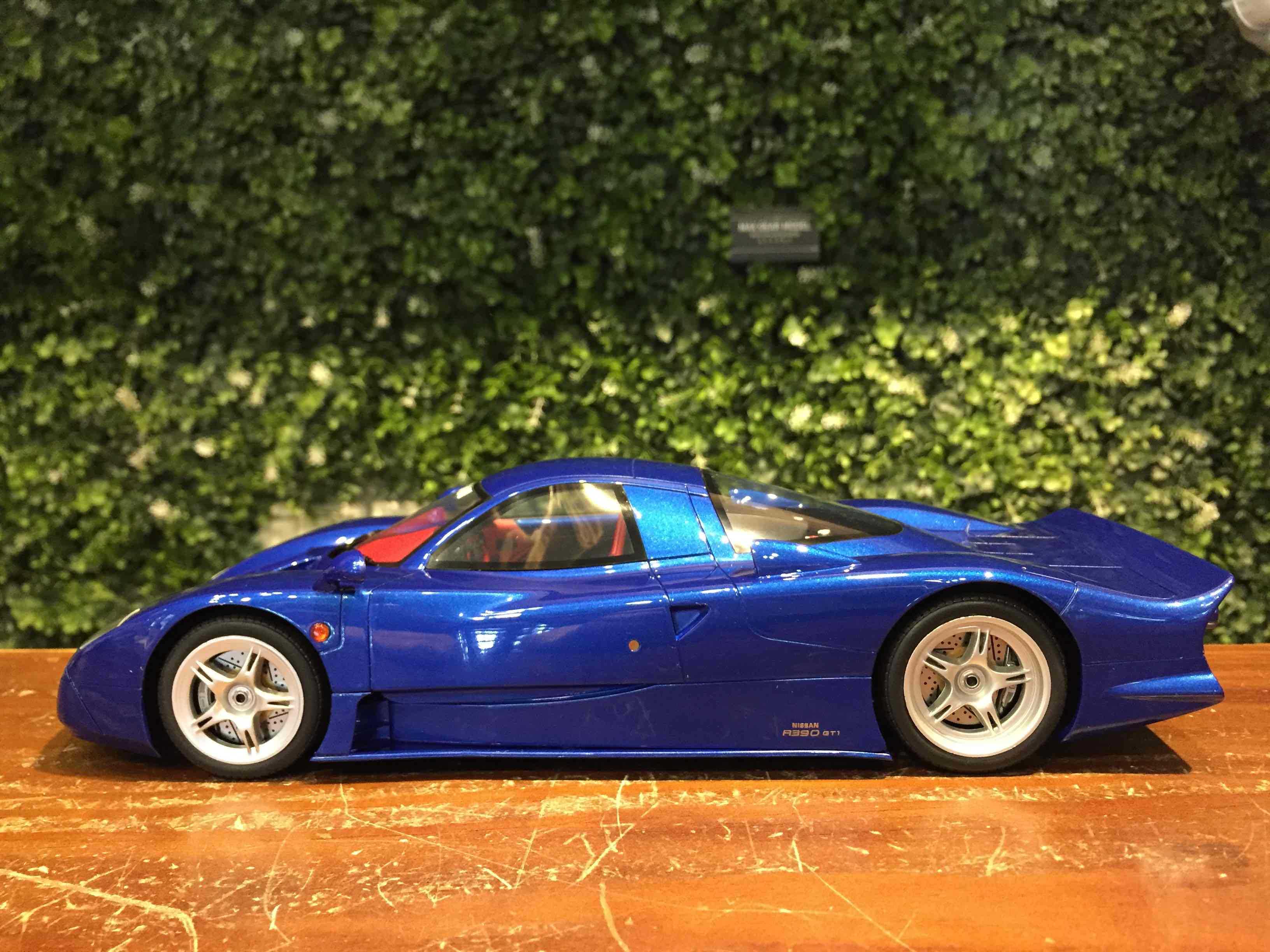 1/18 GT Spirit Nissan R390 GT1 Road Car Blue GT403【MGM】