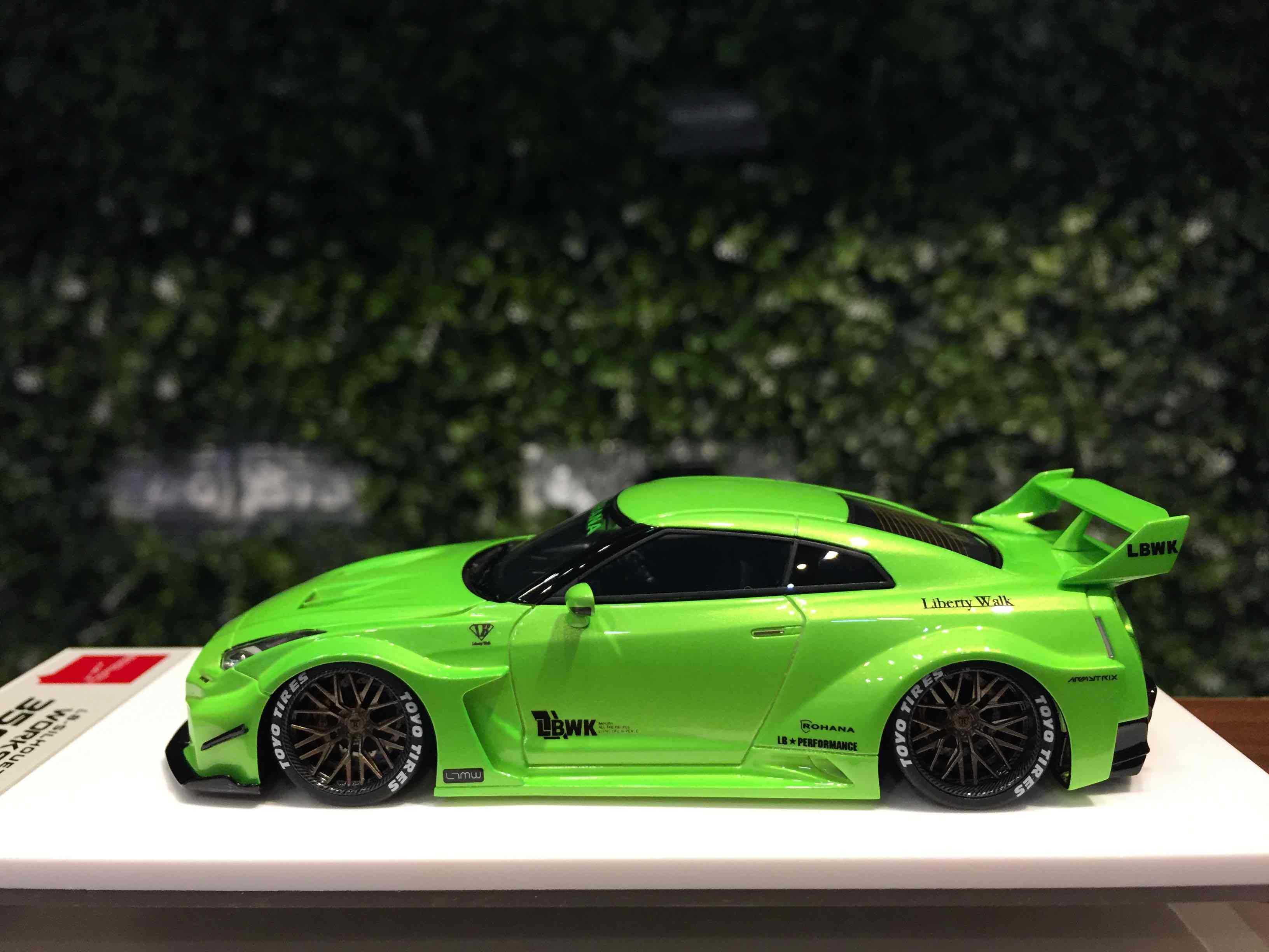 1/43 MakeUp LB Silhouette WORKS GT 35GT-RR R35 LB012F【MGM】