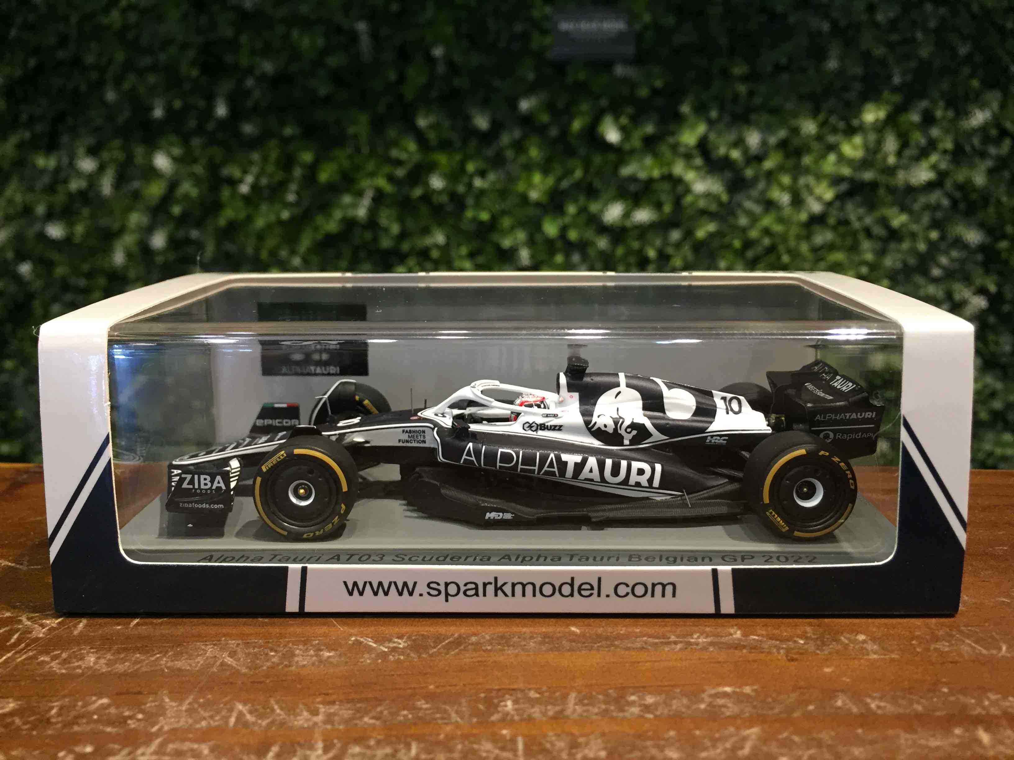 1/43 Spark AlphaTauri AT03 Pierre Gasly Belgium S8544【MGM】