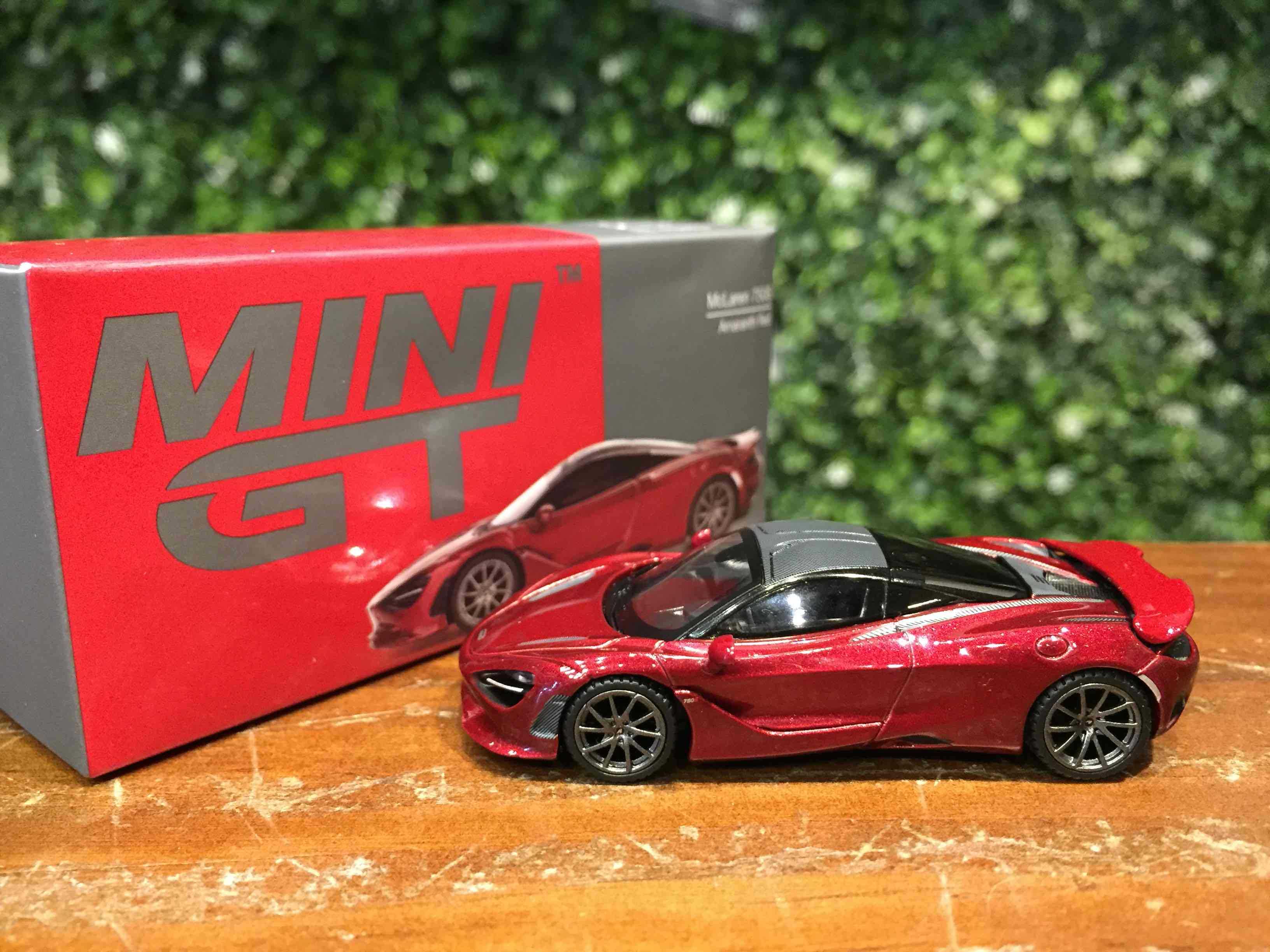 1/64 MiniGT McLaren 750S Amaranth Red MGT00775L【MGM】