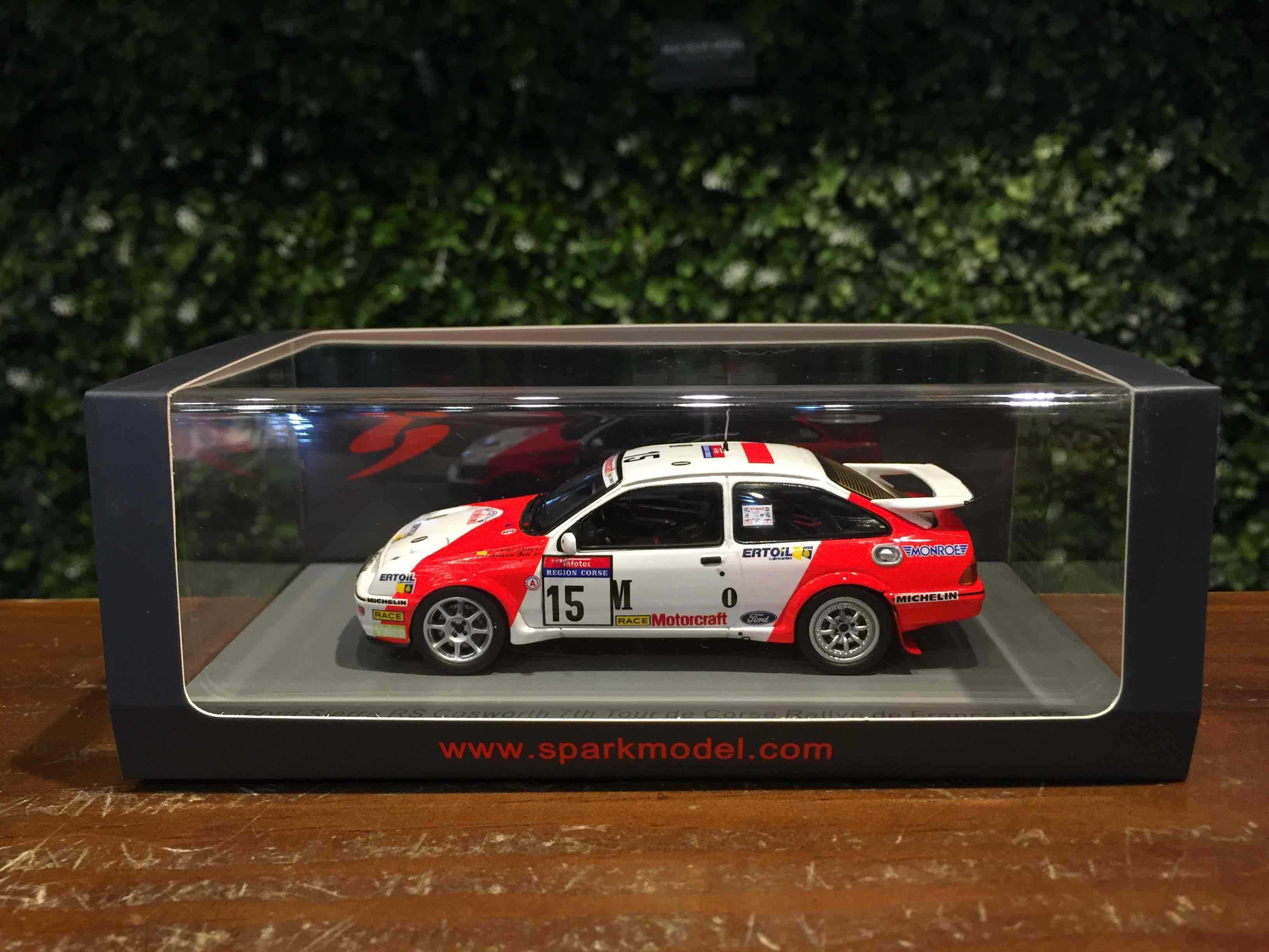 1/43 Spark Ford Sierra RS Cosworth #15 Rally S8705【MGM】