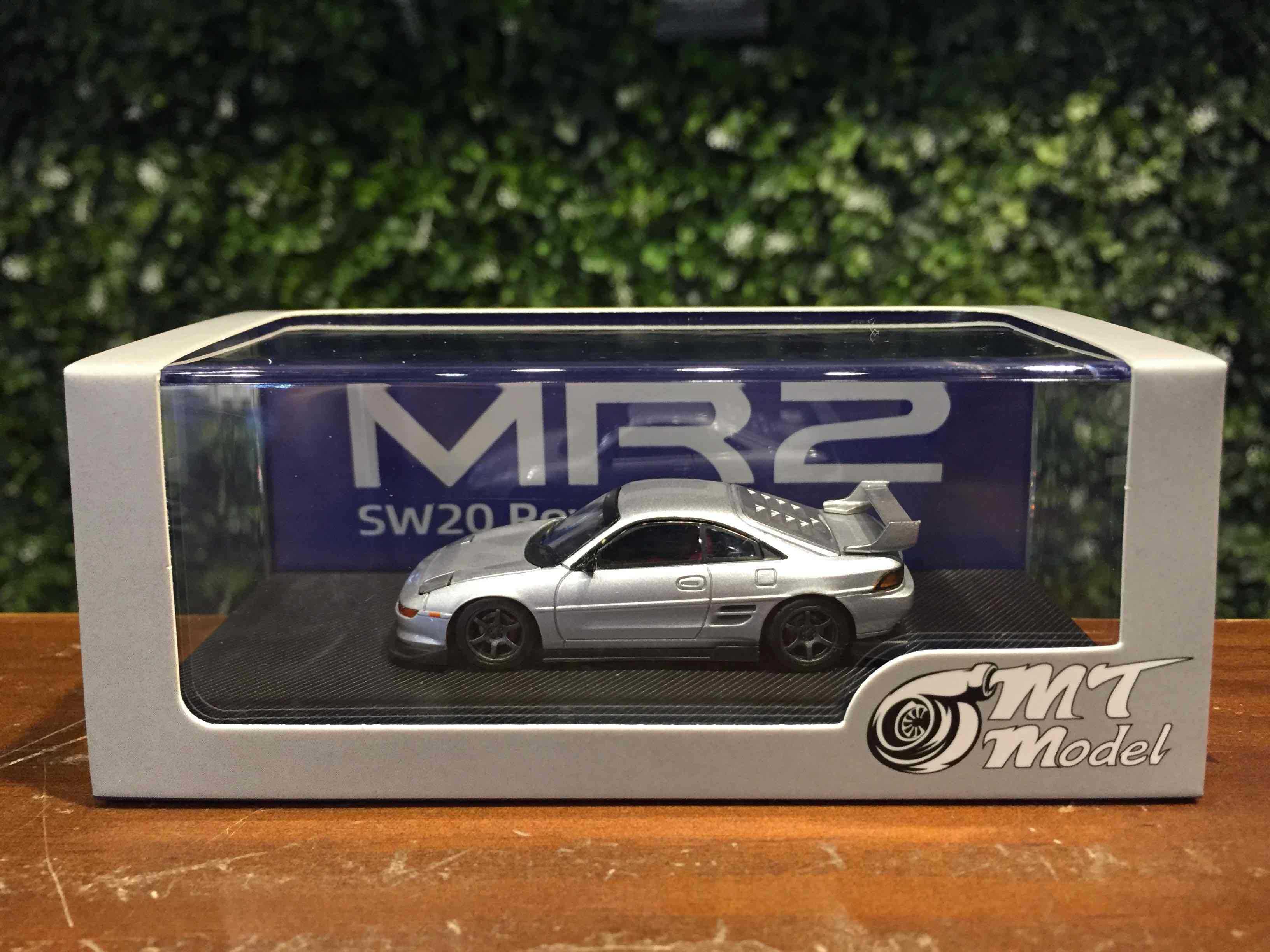 1/64 MicroTurbo Toyota MR2 SW20 1996 Rev 4 Silver【MGM】