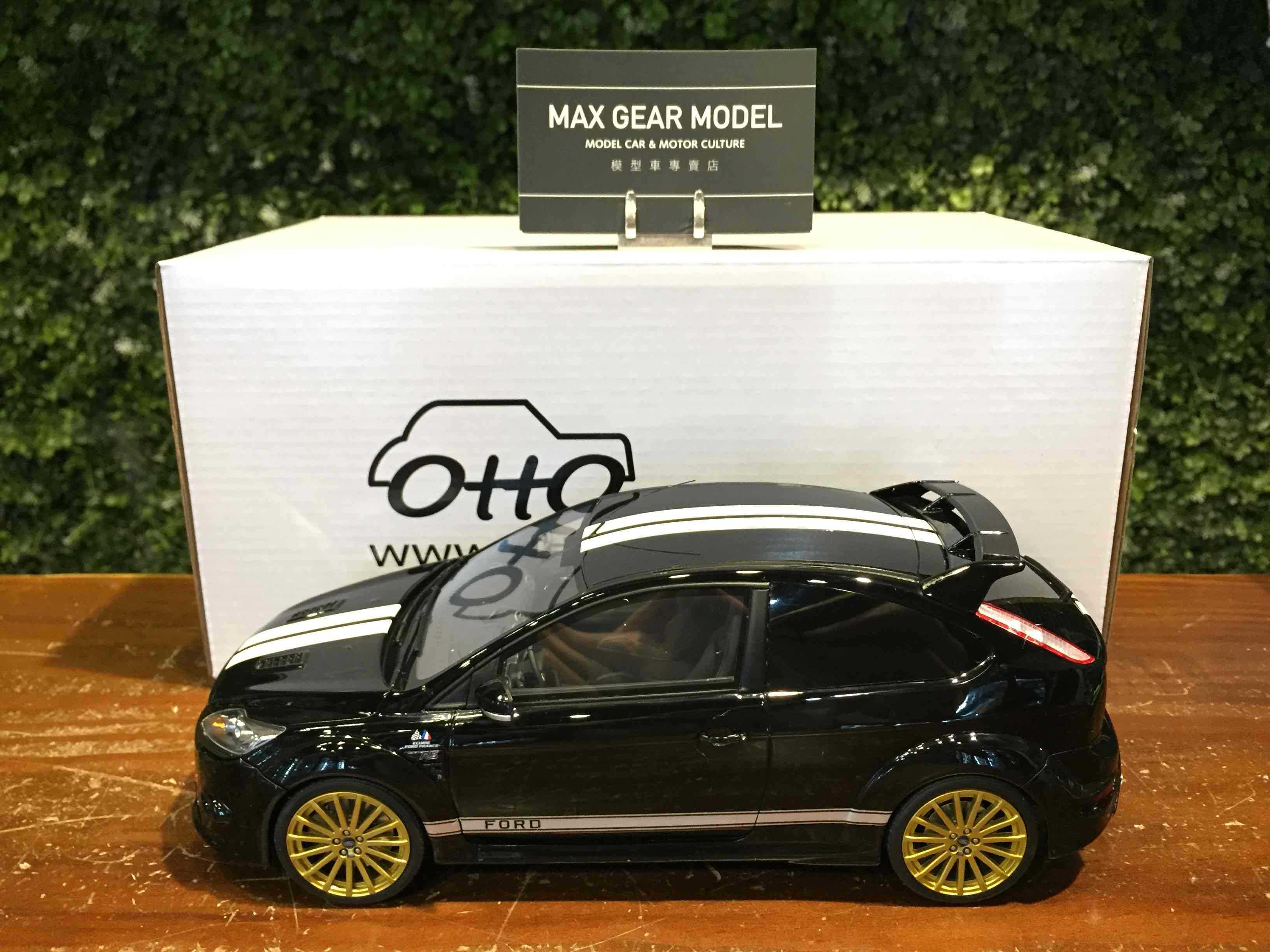 1/18 OTTO Ford Focus RS MK2 LeMans Black OT1008【MGM】