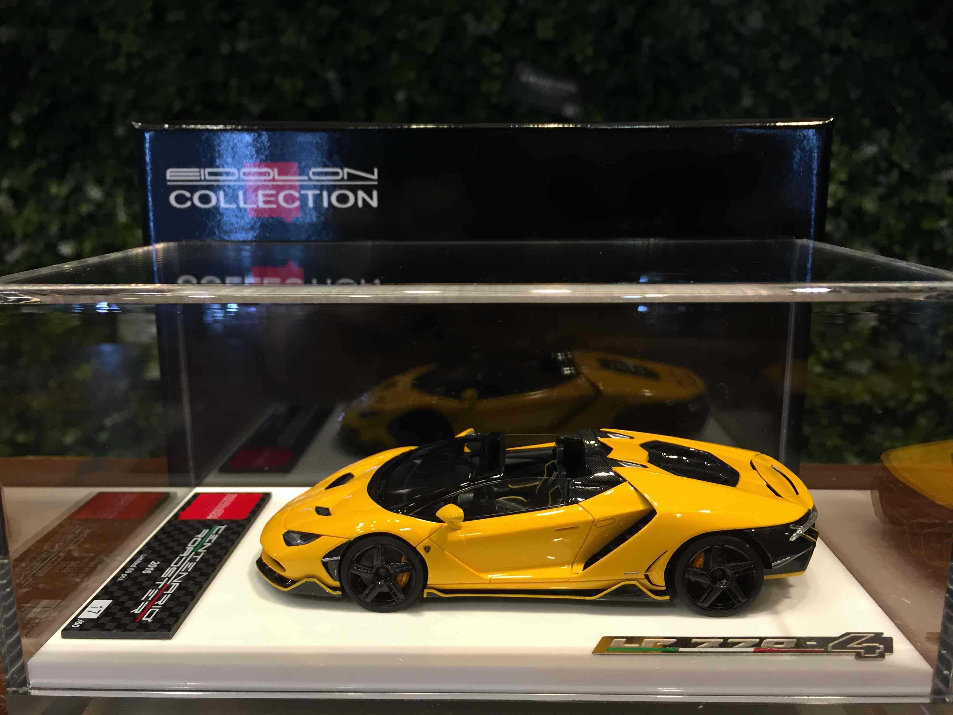 1/43 MakeUp Lamborghini Centenario Roadster 2016 EM406E【MGM】