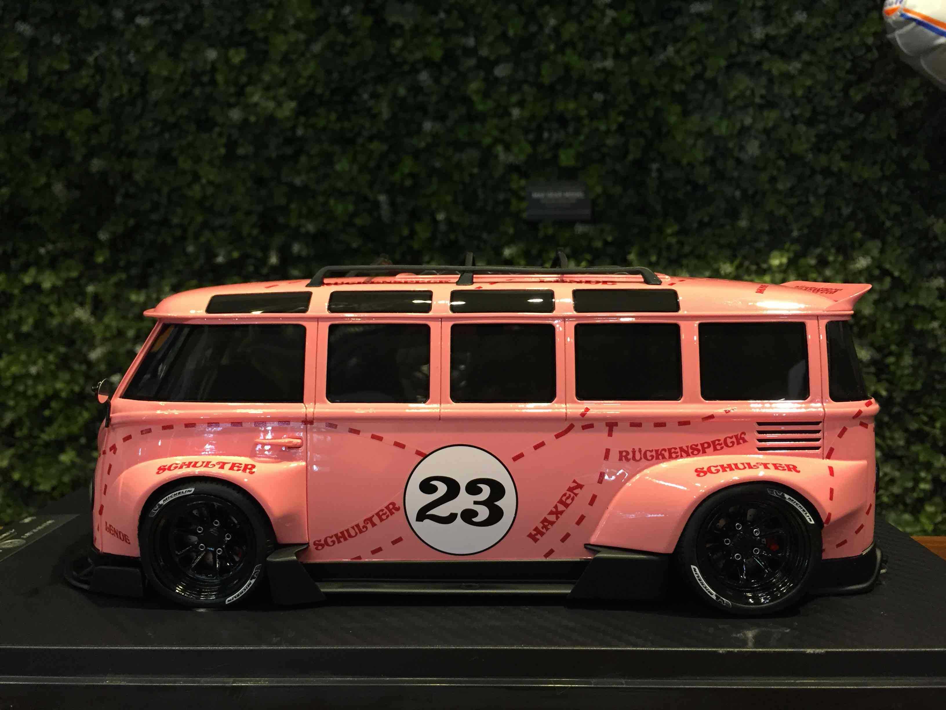 1/18 OEM Volkswagen VW T1 Widebody Pink Pig【MGM】