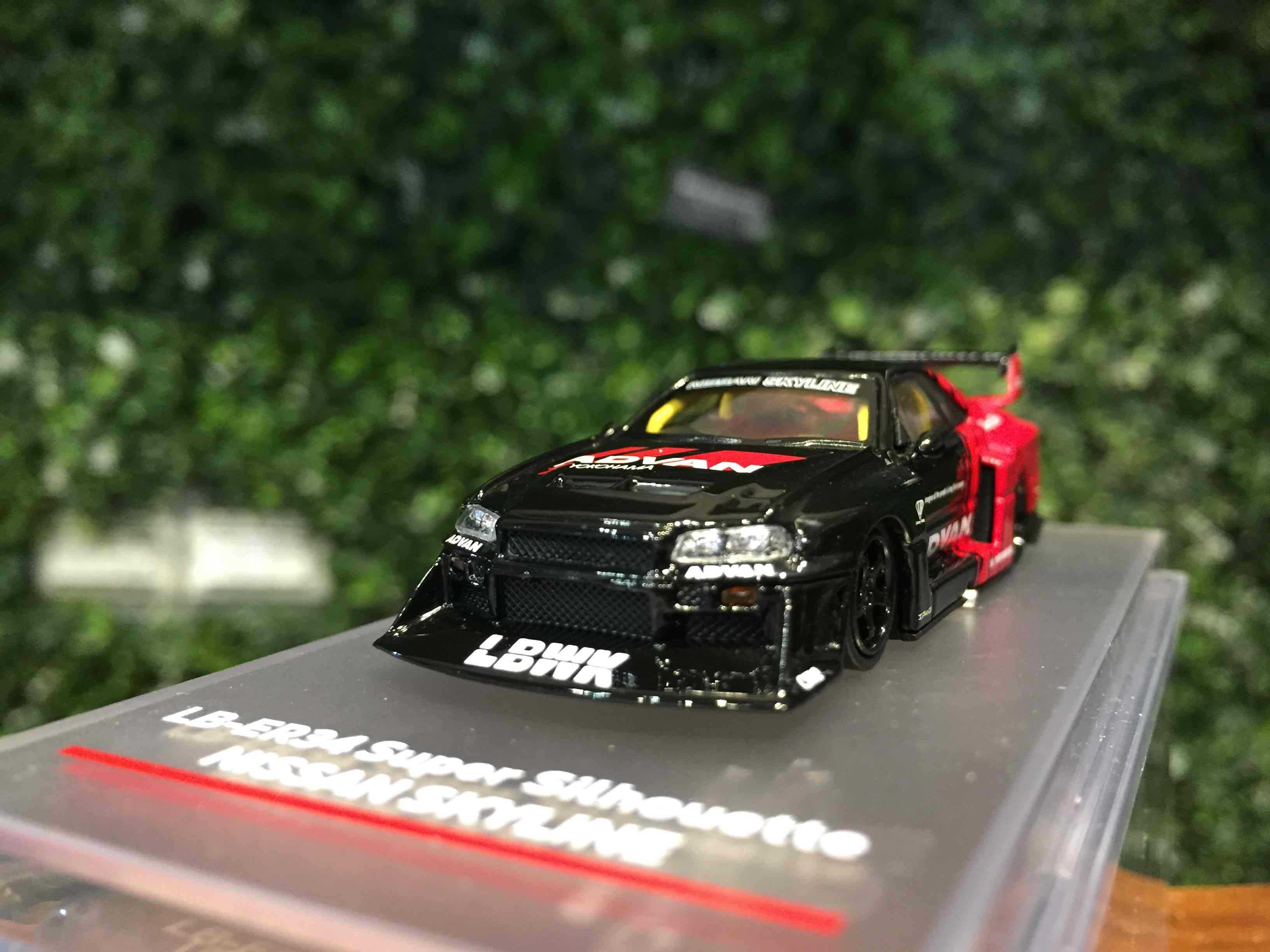 1/64 CM-Model LBWK Nissan Skyline GTR (R34) CM64ER3405【MGM】 - Max Gear ...