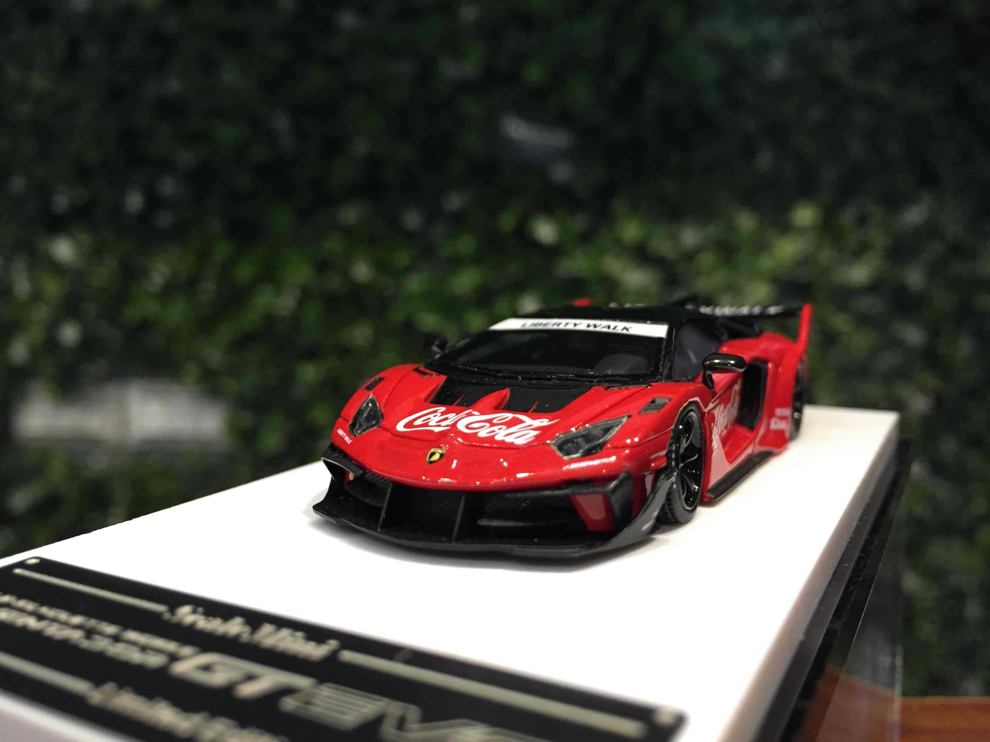 1/64 ScaleMini LBWK Aventador GT EVO Coca Cola【MGM】