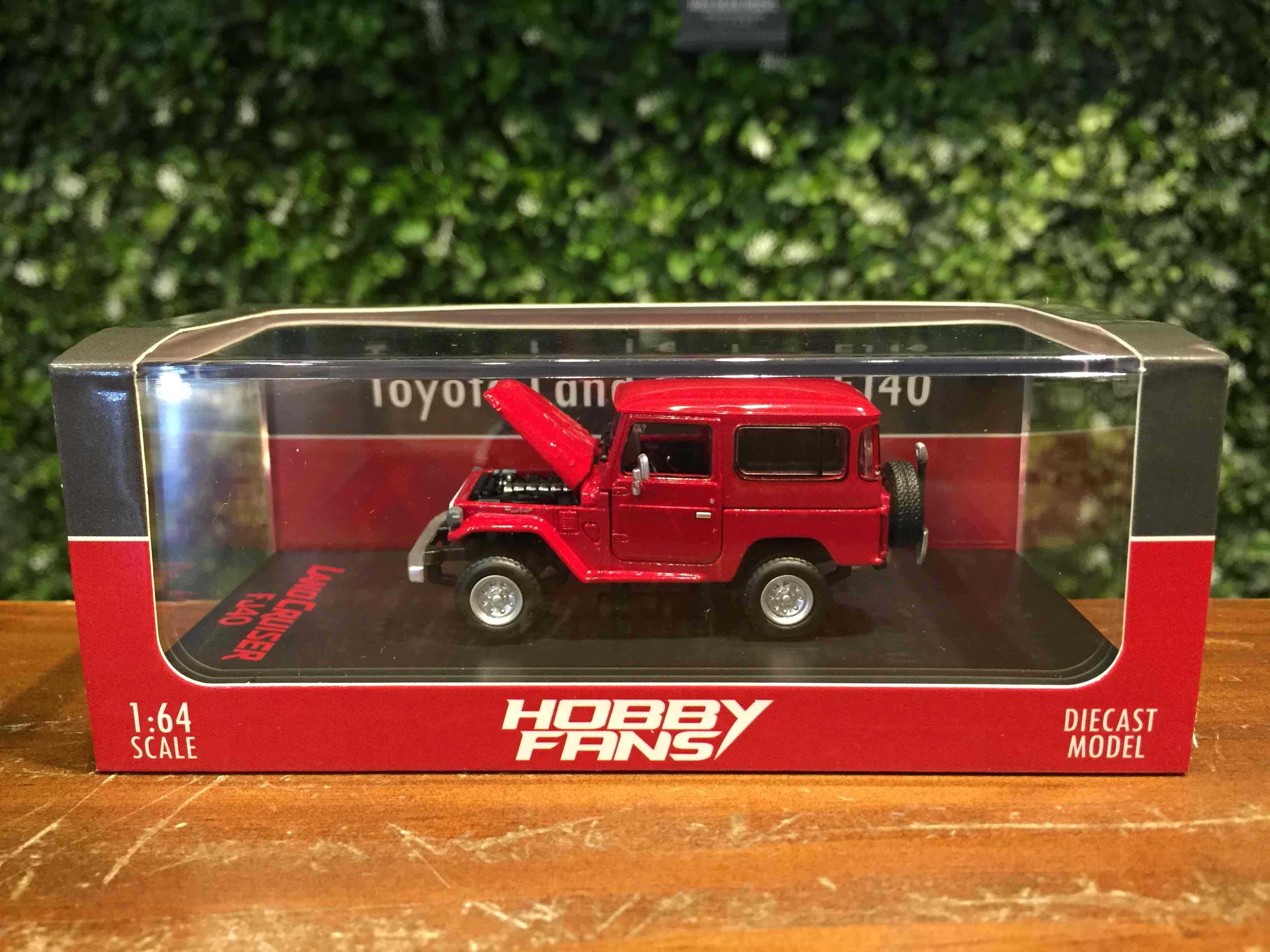 1/64 HF Toyota Land Cruiser FJ40 Red HJ64FJ4001RD【MGM】